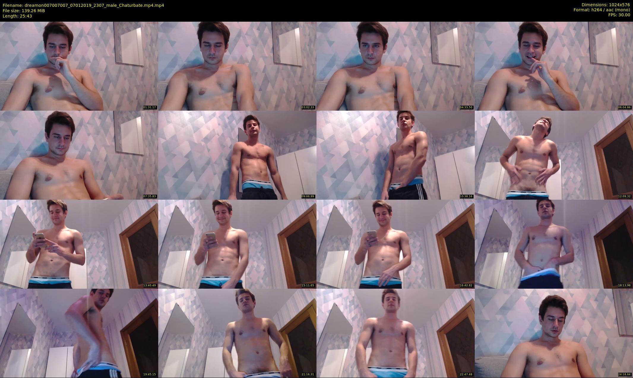 dreamon007007007 — 26 minute Chaturbate male cam show recording, 480p, Jan 7, 2019