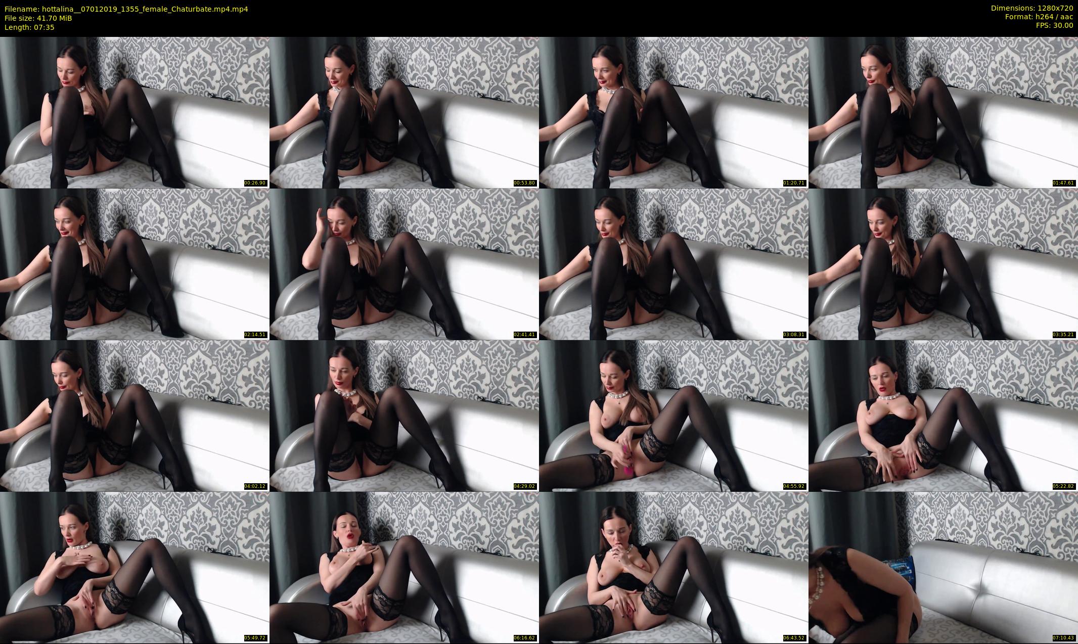 hottalina_ — 8 minute Chaturbate female cam show recording, 720p, Jan 7, 2019