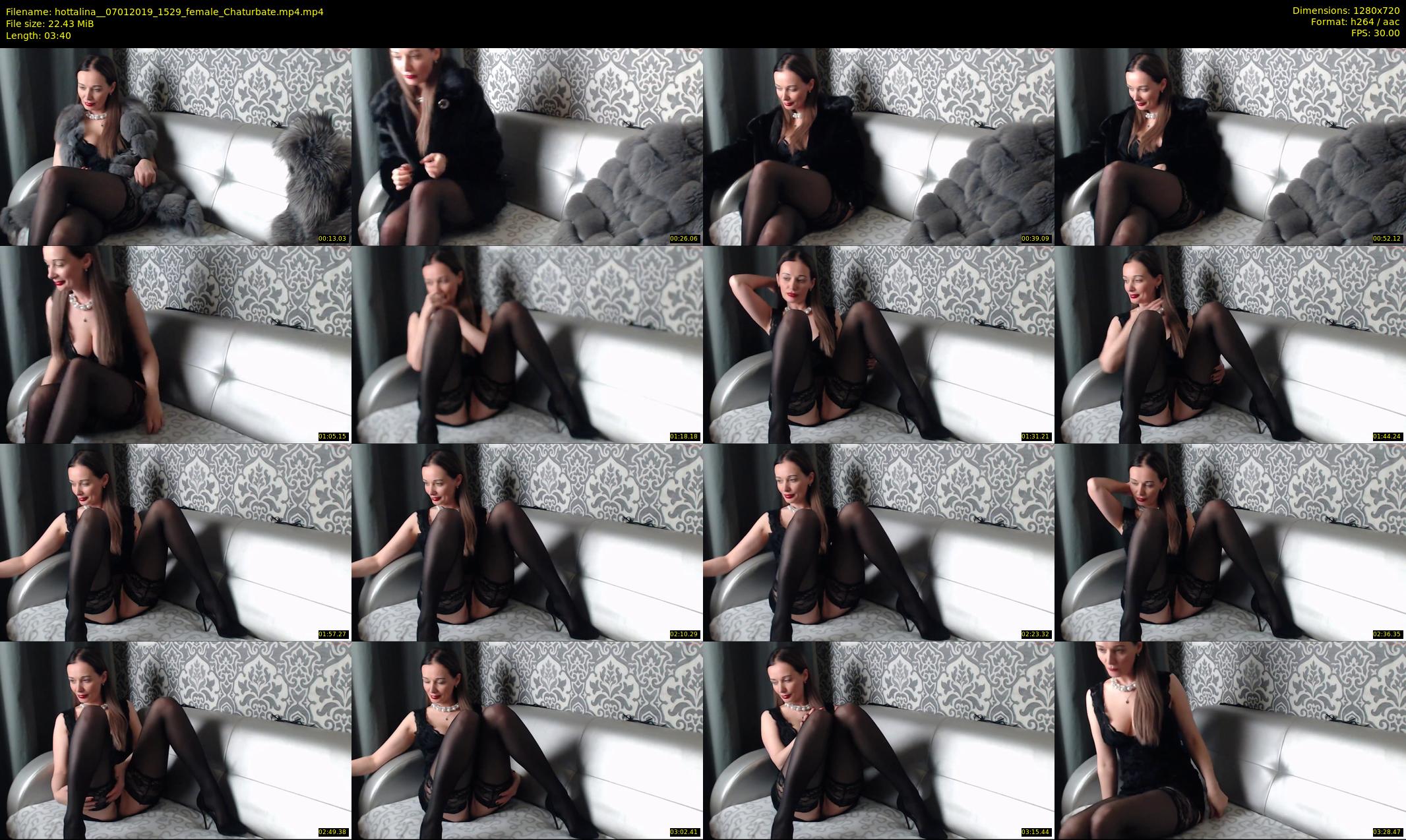 hottalina_ — 4 minute Chaturbate female cam show recording, 720p, Jan 7, 2019