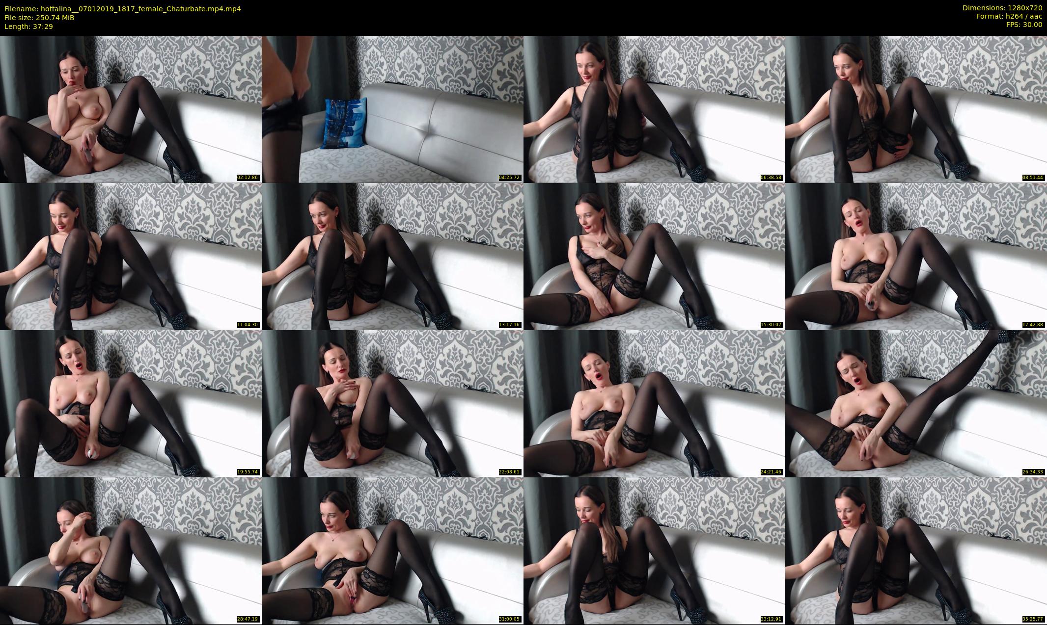 hottalina_ — 38 minute Chaturbate female cam show recording, 720p, Jan 7, 2019