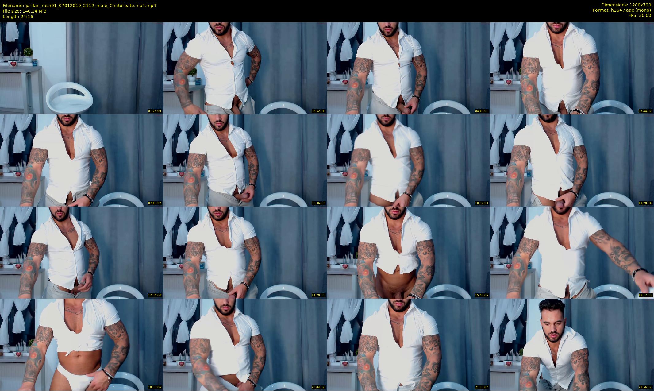 jordan_rush01 — 25 minute Chaturbate male cam show recording, 720p, Jan 7, 2019