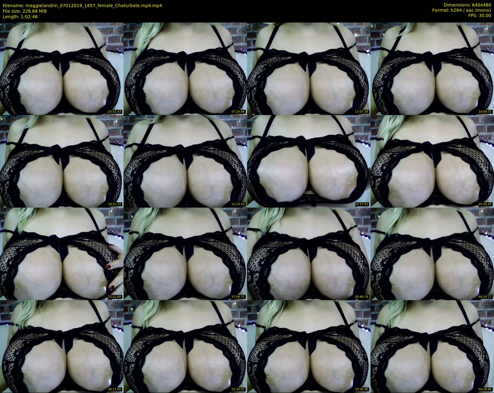 maggielandrin — 63 minute Chaturbate female cam show recording, 480p, Jan 7, 2019