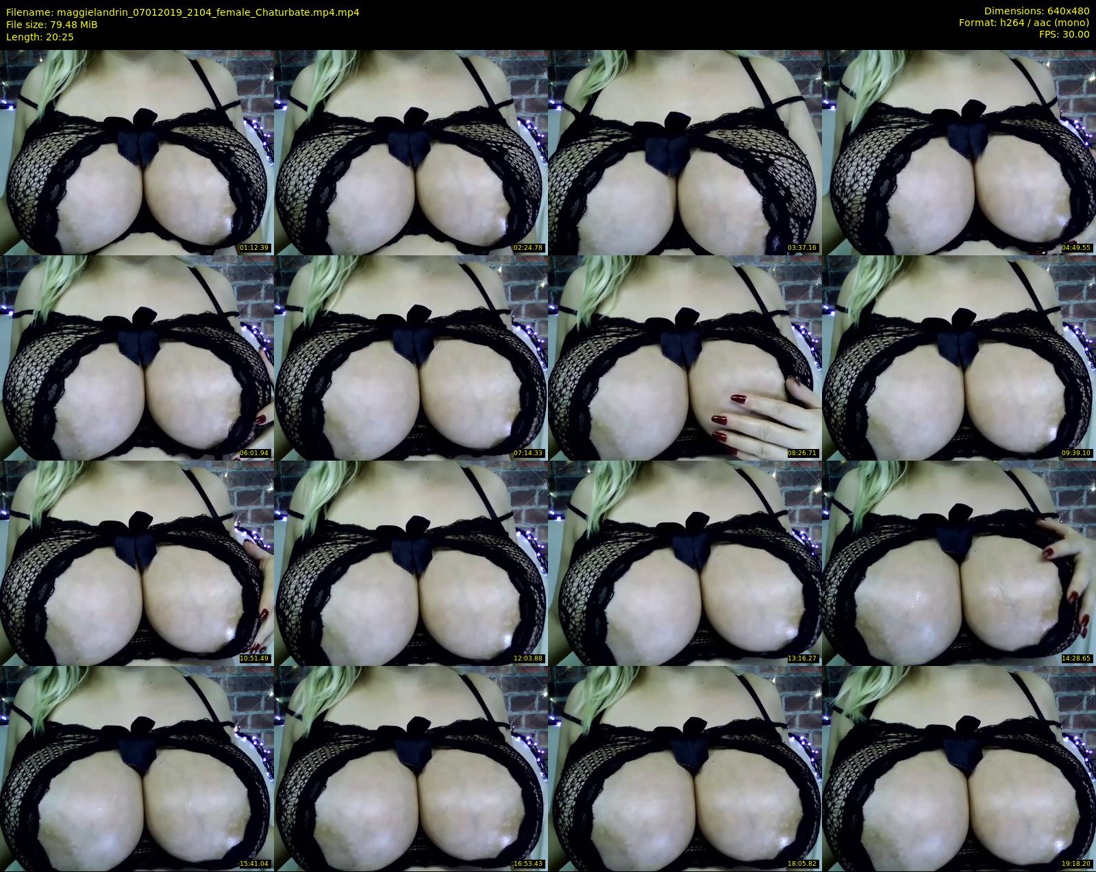 maggielandrin — 21 minute Chaturbate female cam show recording, 480p, Jan 7, 2019