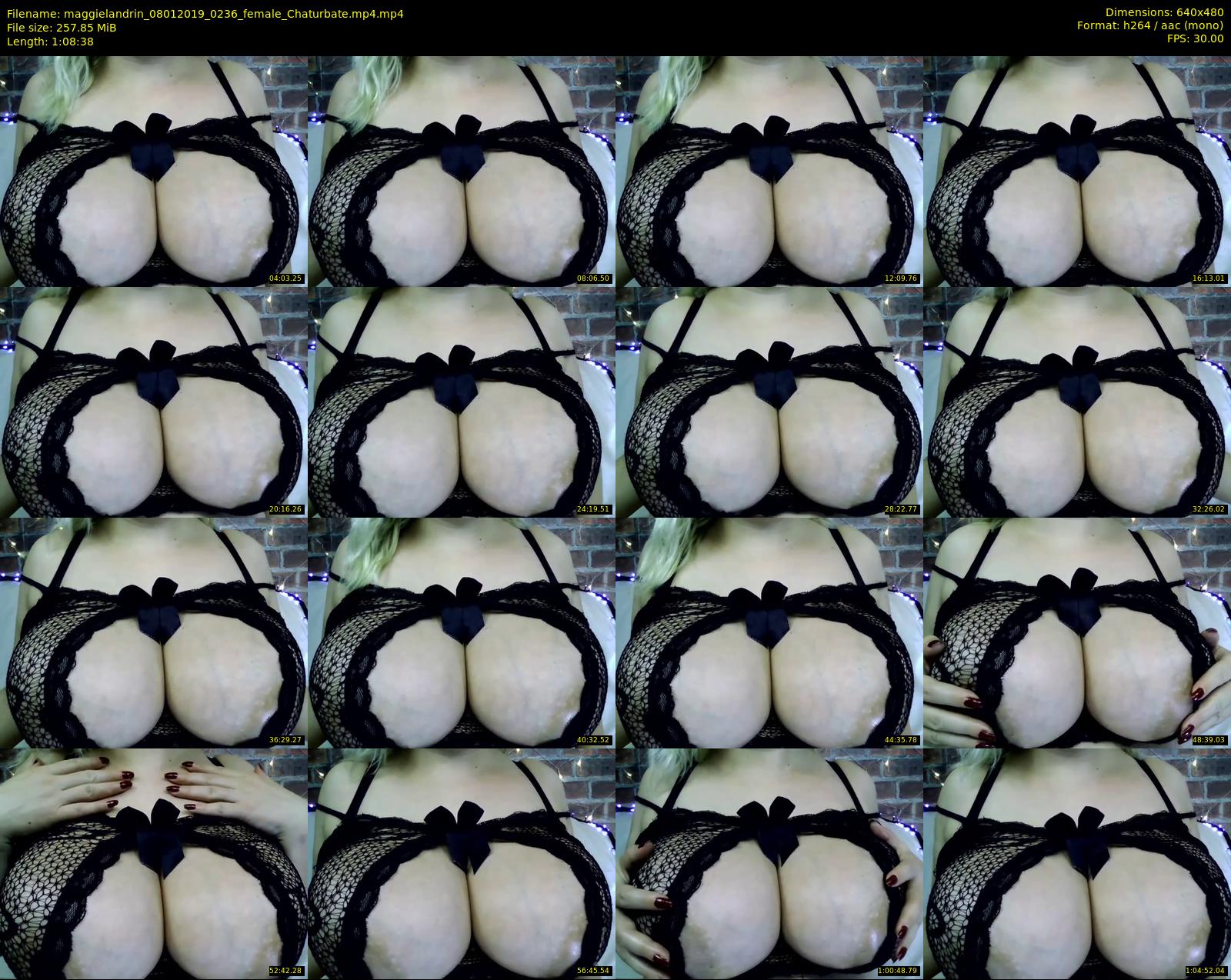 maggielandrin — 69 minute Chaturbate female cam show recording, 480p, Jan 8, 2019