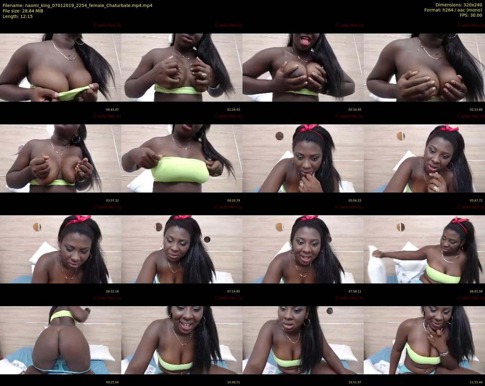 naomi_king — 13 minute Chaturbate female cam show recording, SD, Jan 7, 2019