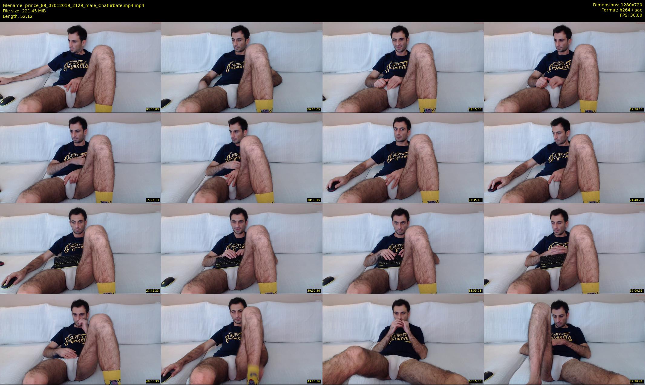 prince_89 — 53 minute Chaturbate male cam show recording, 720p, Jan 7, 2019