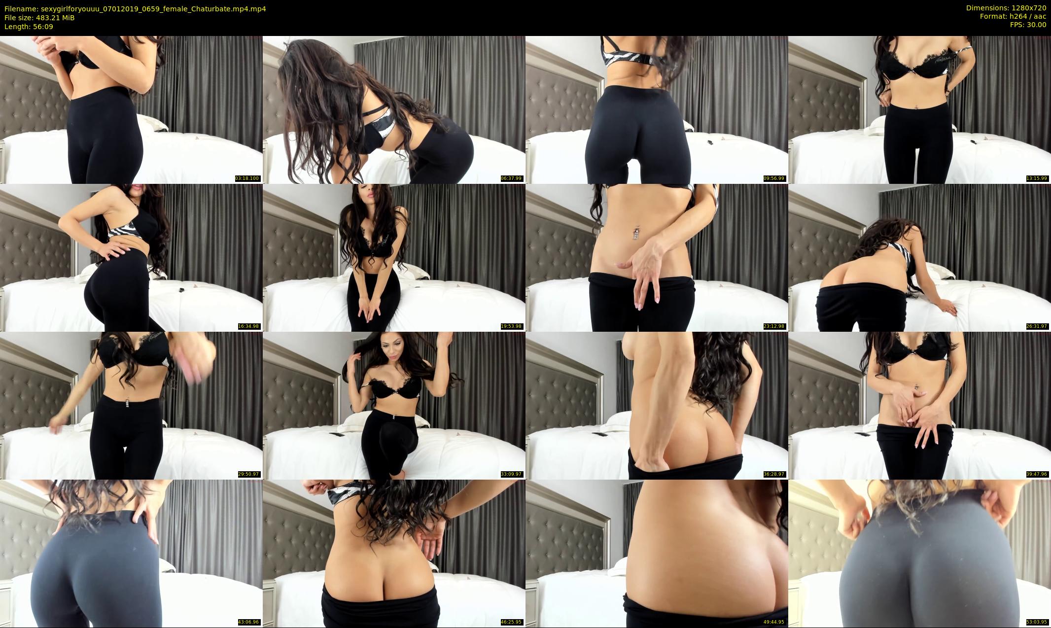 sexygirlforyouuu — 57 minute Chaturbate female cam show recording, 720p, Jan 7, 2019