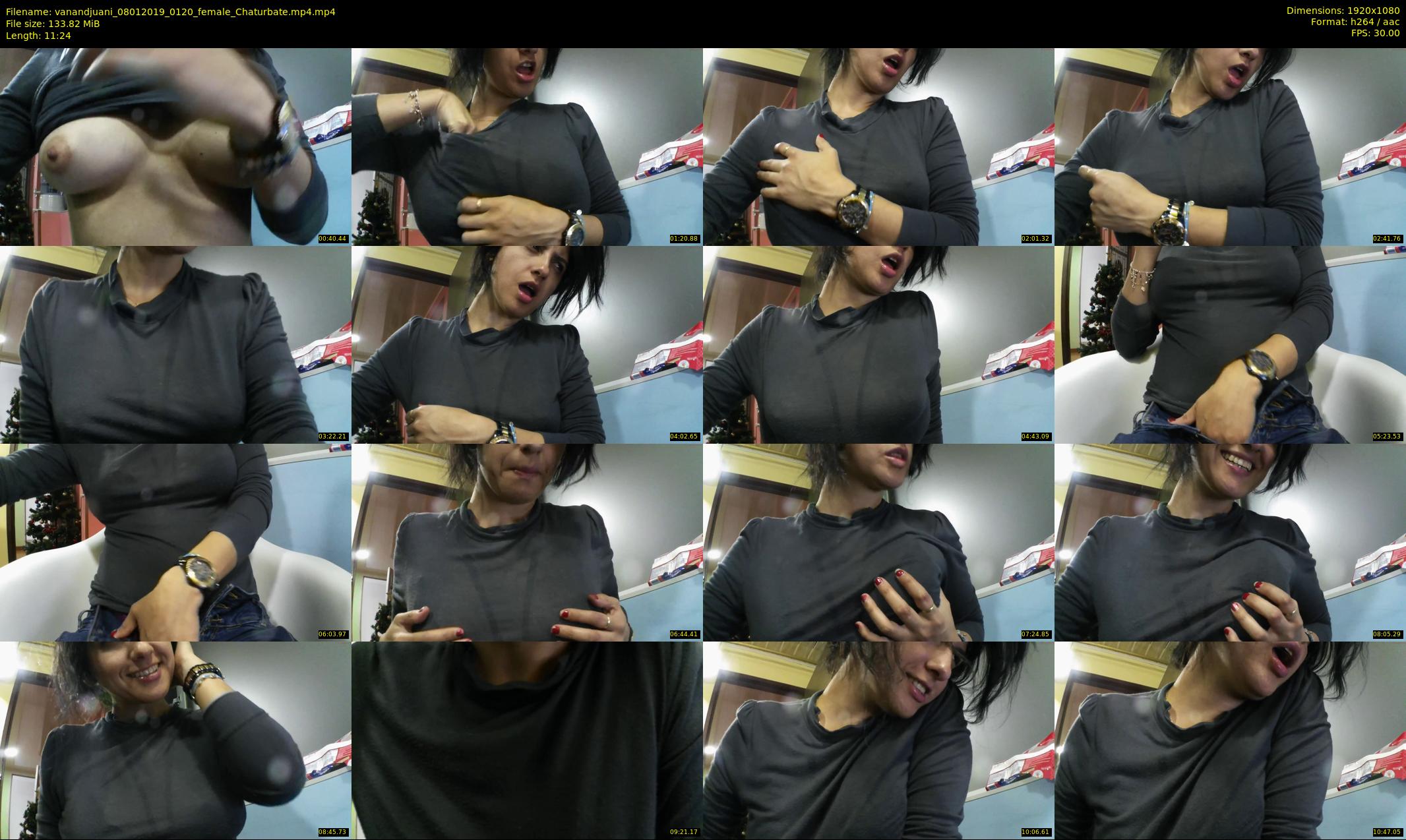 vanandjuani — 12 minute Chaturbate female cam show recording, 1080p, Jan 8, 2019