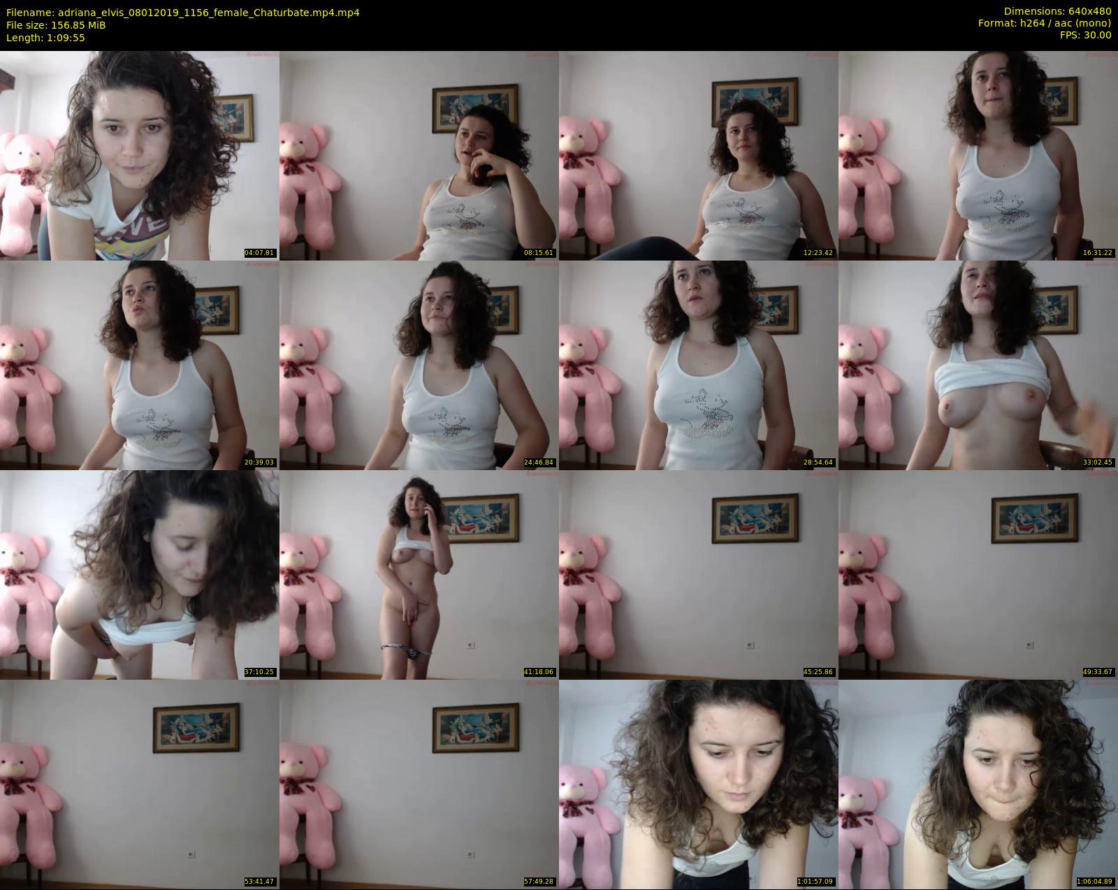 adriana_elvis — 70 minute Chaturbate couple cam show recording, 480p, Jan 8, 2019