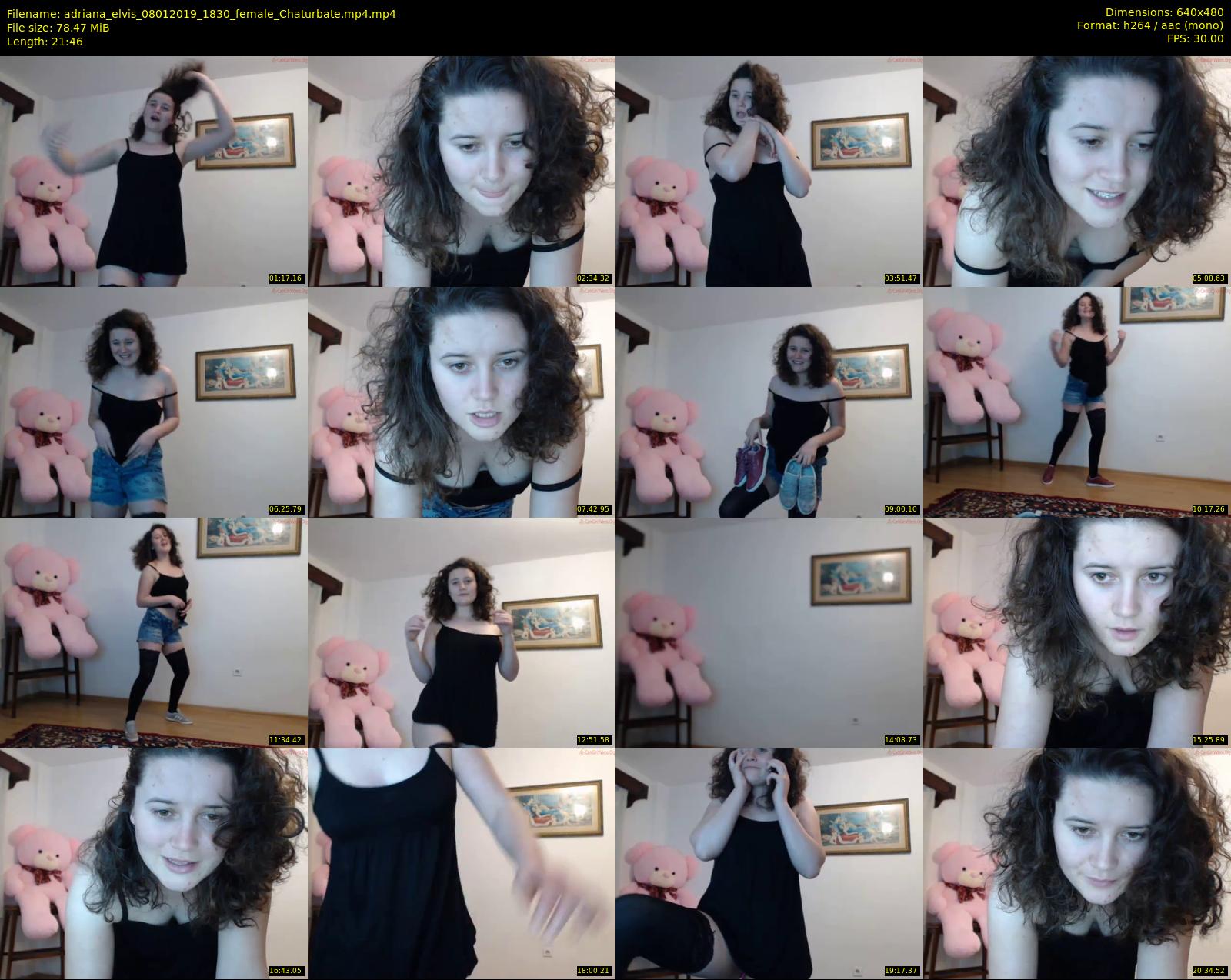 adriana_elvis — 22 minute Chaturbate couple cam show recording, 480p, Jan 8, 2019
