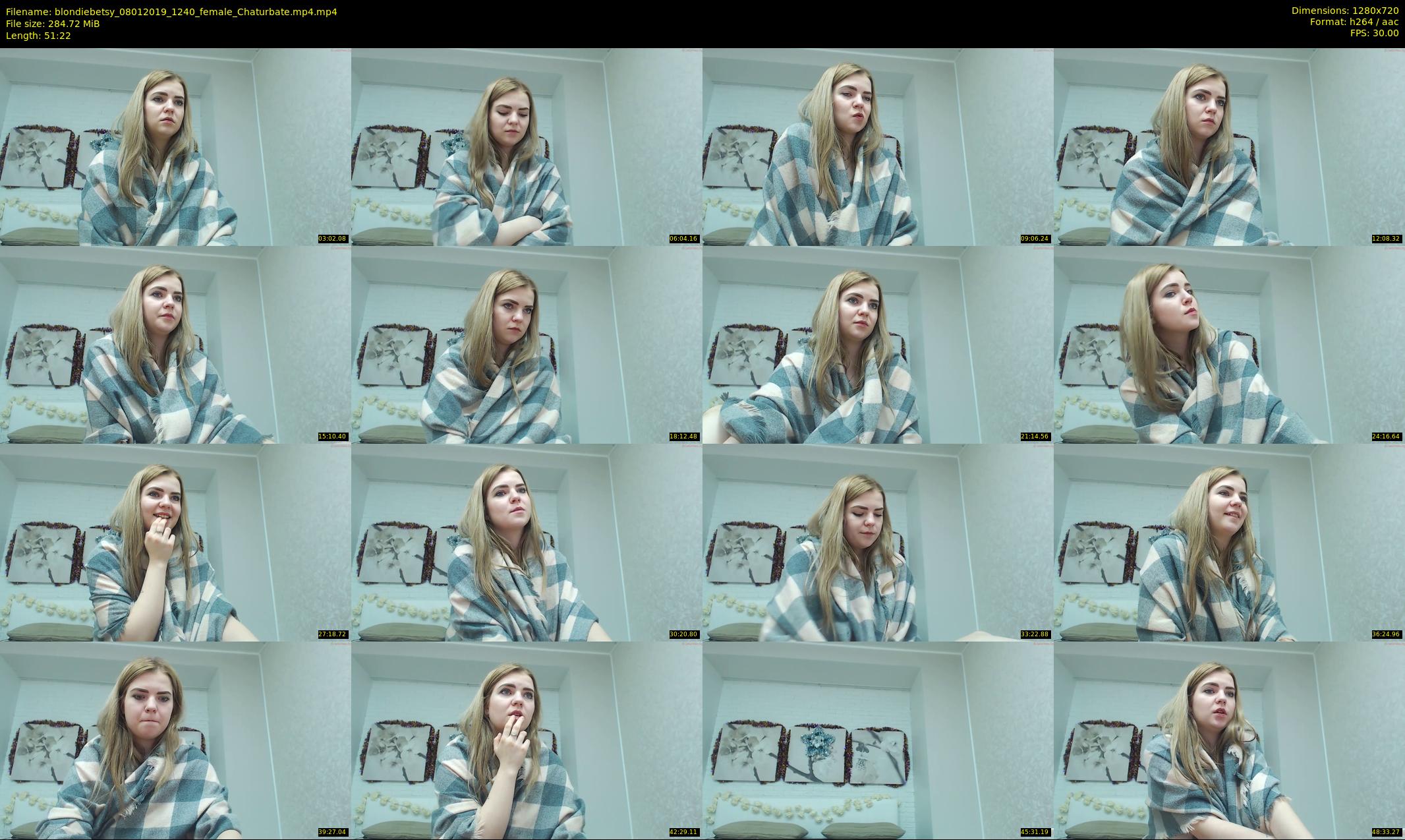 blondiebetsy — 52 minute Chaturbate female cam show recording, 720p, Jan 8, 2019