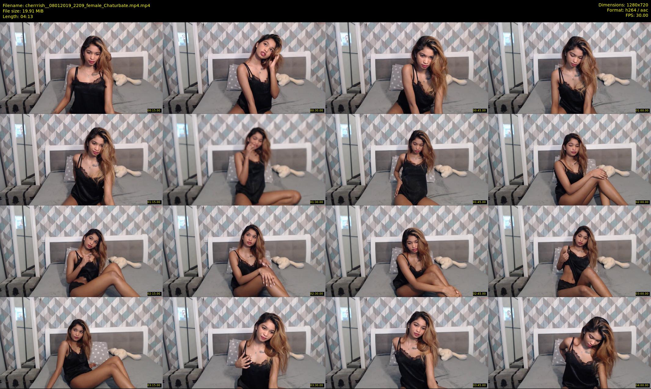 cherrrish_ — 5 minute Chaturbate female cam show recording, 720p, Jan 8, 2019