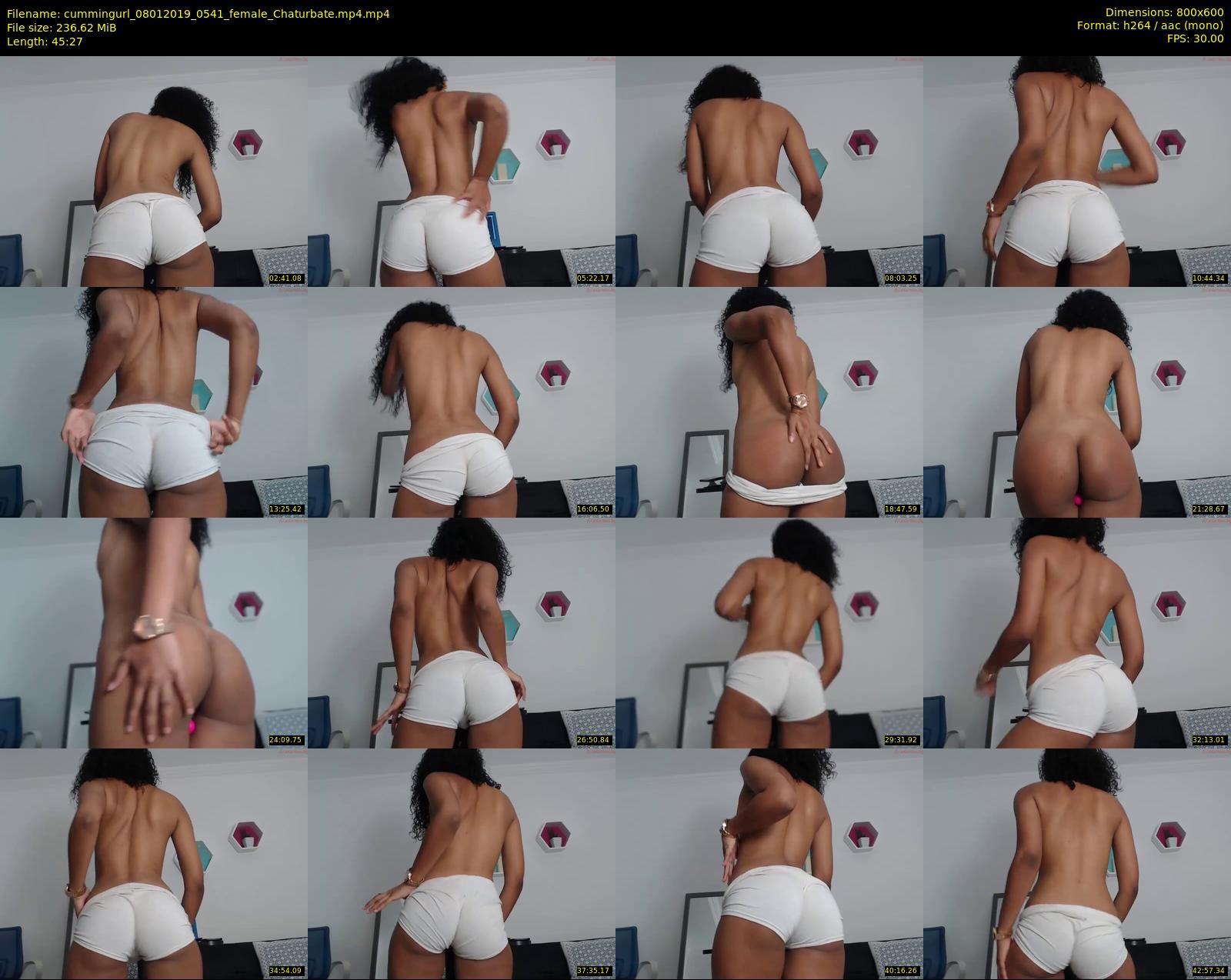 cummingurl — 46 minute Chaturbate couple cam show recording, 480p, Jan 8, 2019