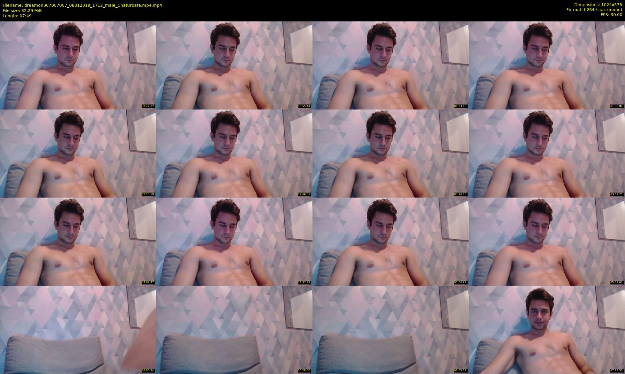 dreamon007007007 — 8 minute Chaturbate male cam show recording, 480p, Jan 8, 2019