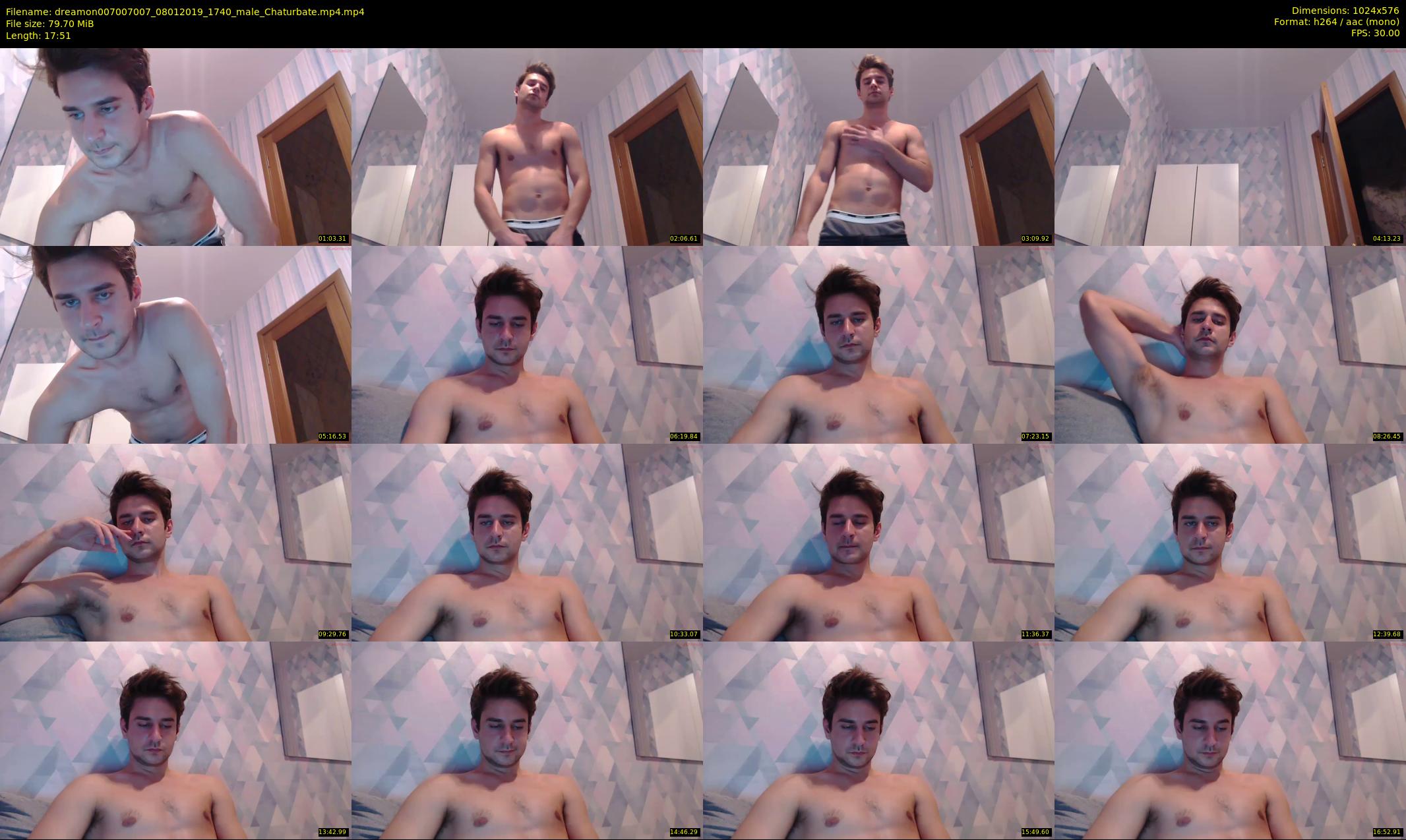 dreamon007007007 — 18 minute Chaturbate male cam show recording, 480p, Jan 8, 2019
