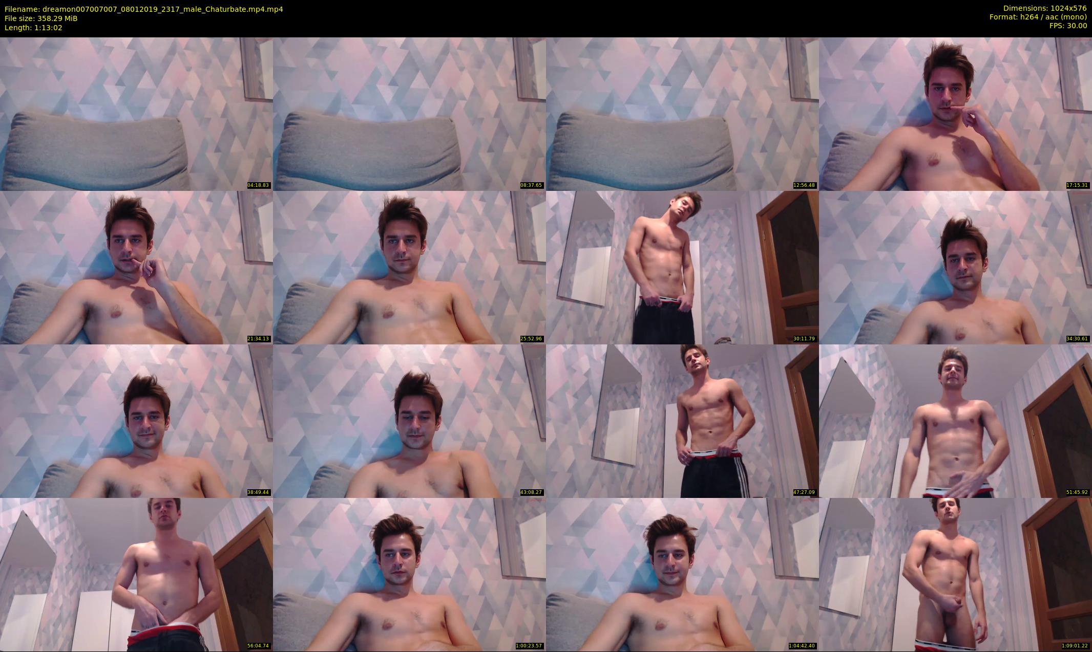 dreamon007007007 — 74 minute Chaturbate male cam show recording, 480p, Jan 8, 2019