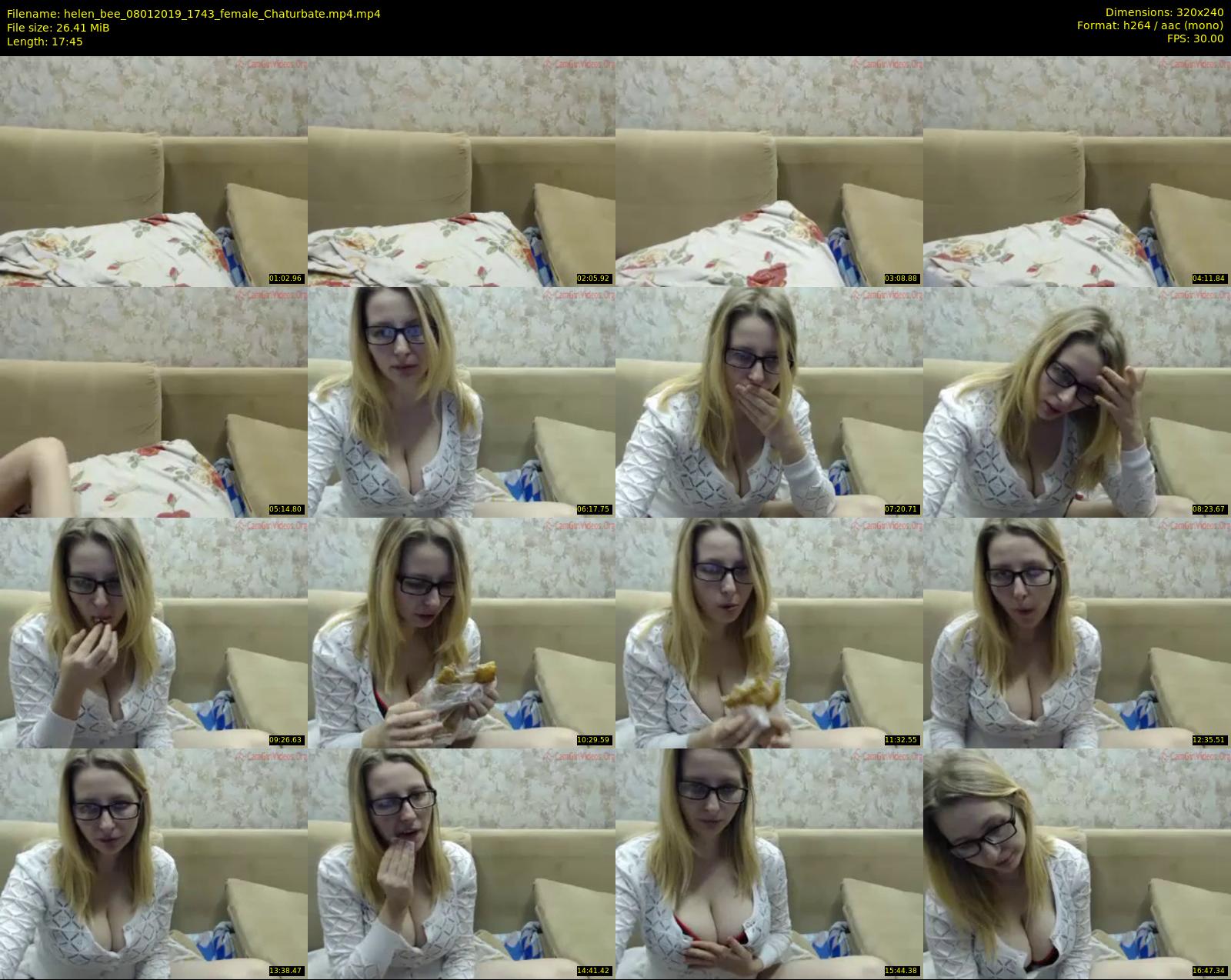 helen_bee — 18 minute Chaturbate female cam show recording, SD, Jan 8, 2019