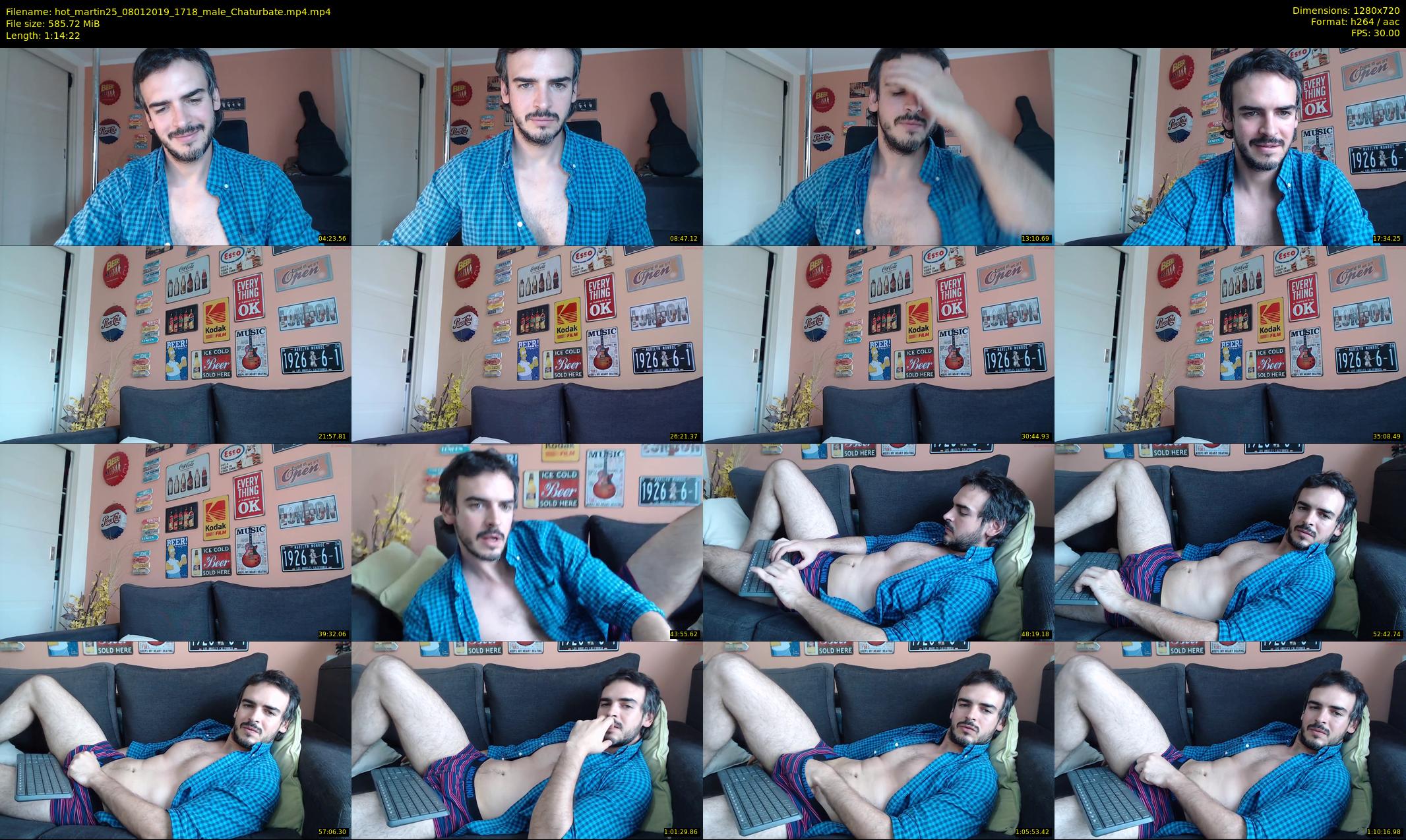 hot_martin25 — 75 minute Chaturbate male cam show recording, 720p, Jan 8, 2019