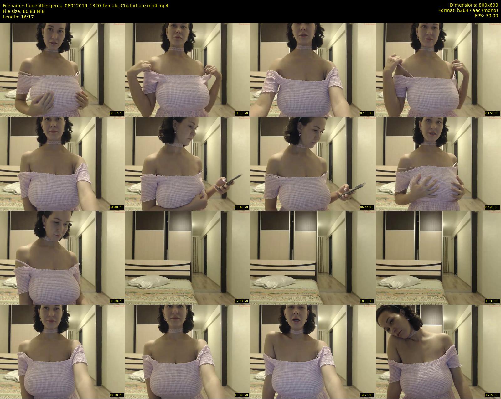 hugetittiesgerda — 17 minute Chaturbate female cam show recording, 480p, Jan 8, 2019