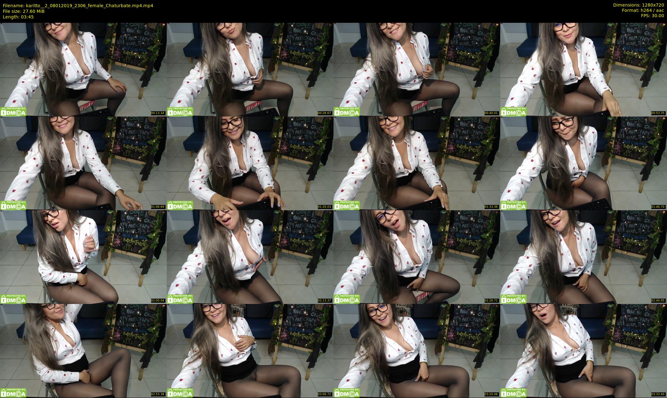 karitto__2 — 4 minute Chaturbate female cam show recording, 720p, Jan 8, 2019