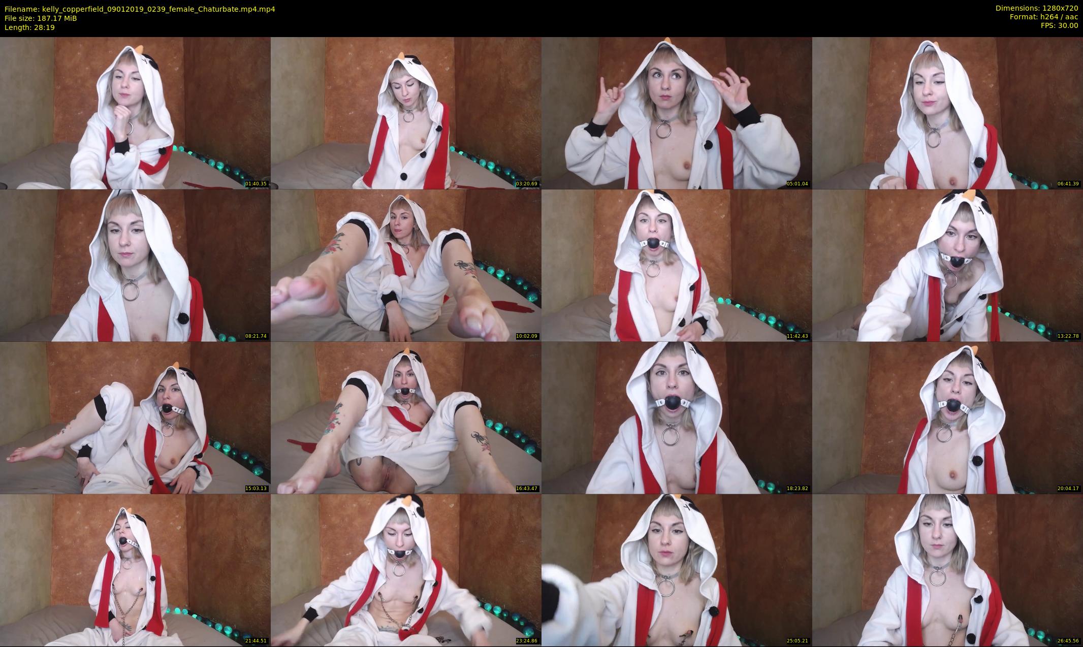 kelly_copperfield — 29 minute Chaturbate female cam show recording, 720p, Jan 9, 2019