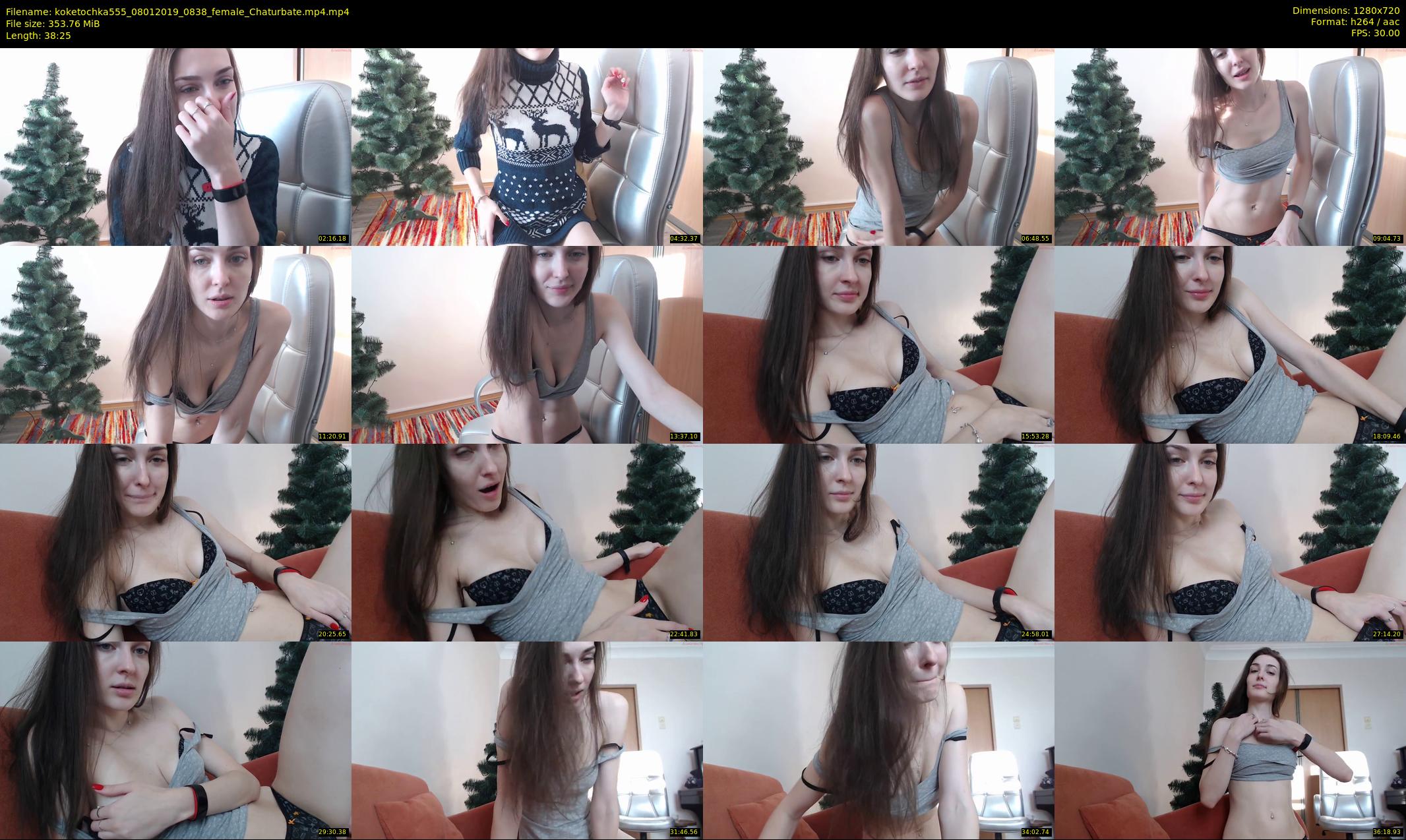 koketochka555 — 39 minute Chaturbate female cam show recording, 720p, Jan 8, 2019