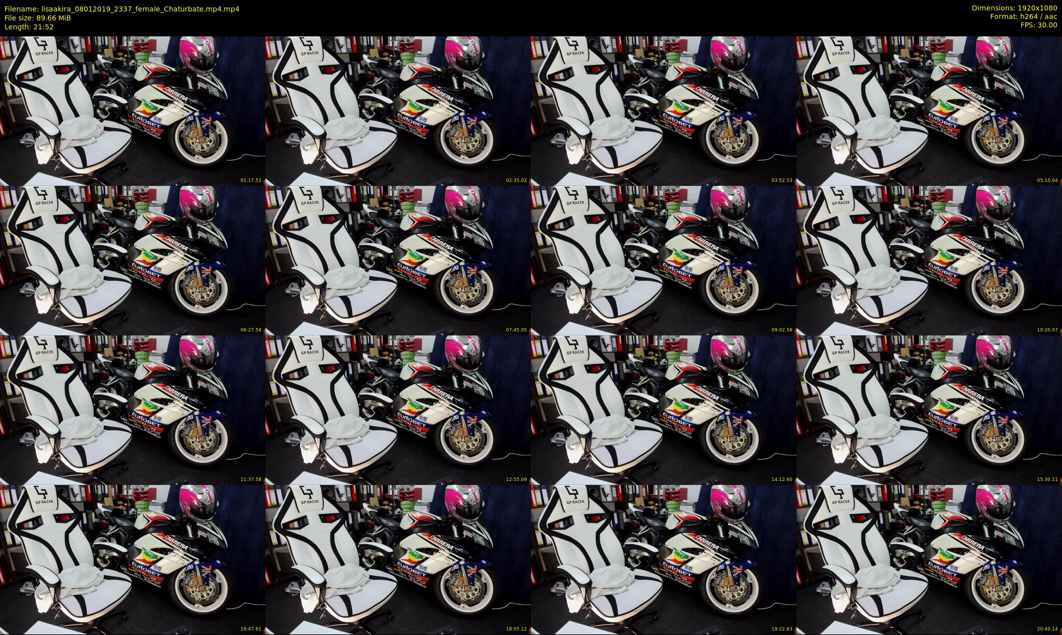 lisaakira — 22 minute Chaturbate female cam show recording, 1080p, Jan 8, 2019