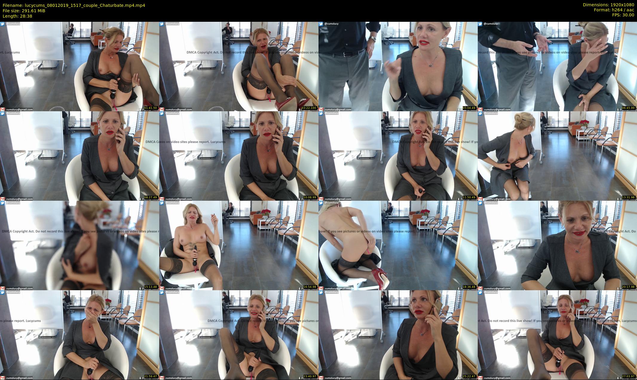 lucycums — 29 minute Chaturbate couple cam show recording, 1080p, Jan 8, 2019