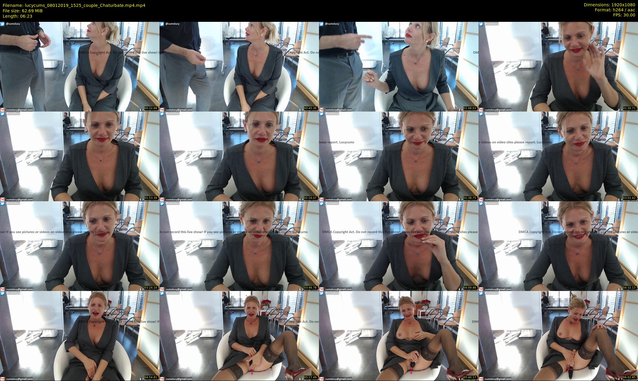 lucycums — 7 minute Chaturbate couple cam show recording, 1080p, Jan 8, 2019