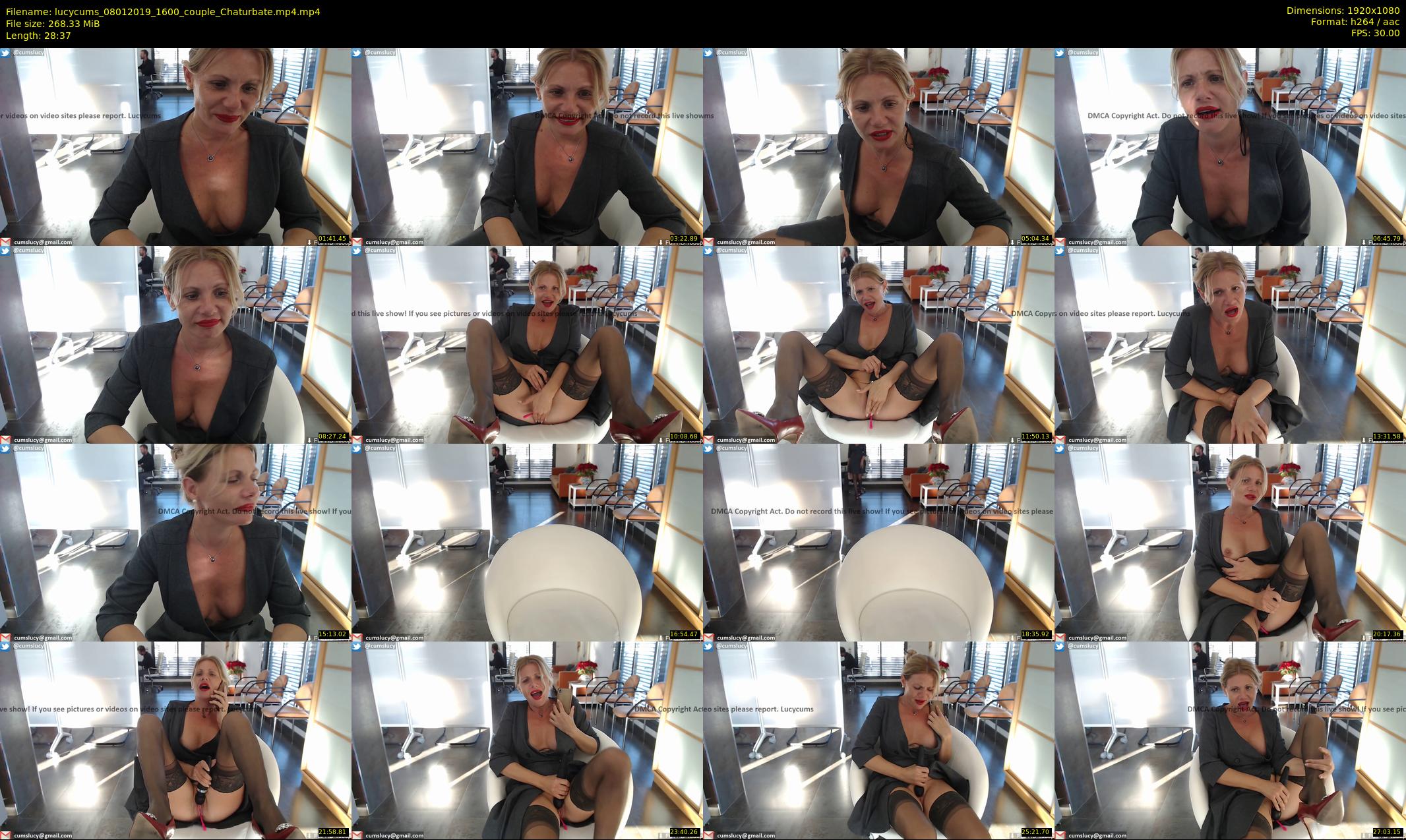 lucycums — 29 minute Chaturbate couple cam show recording, 1080p, Jan 8, 2019