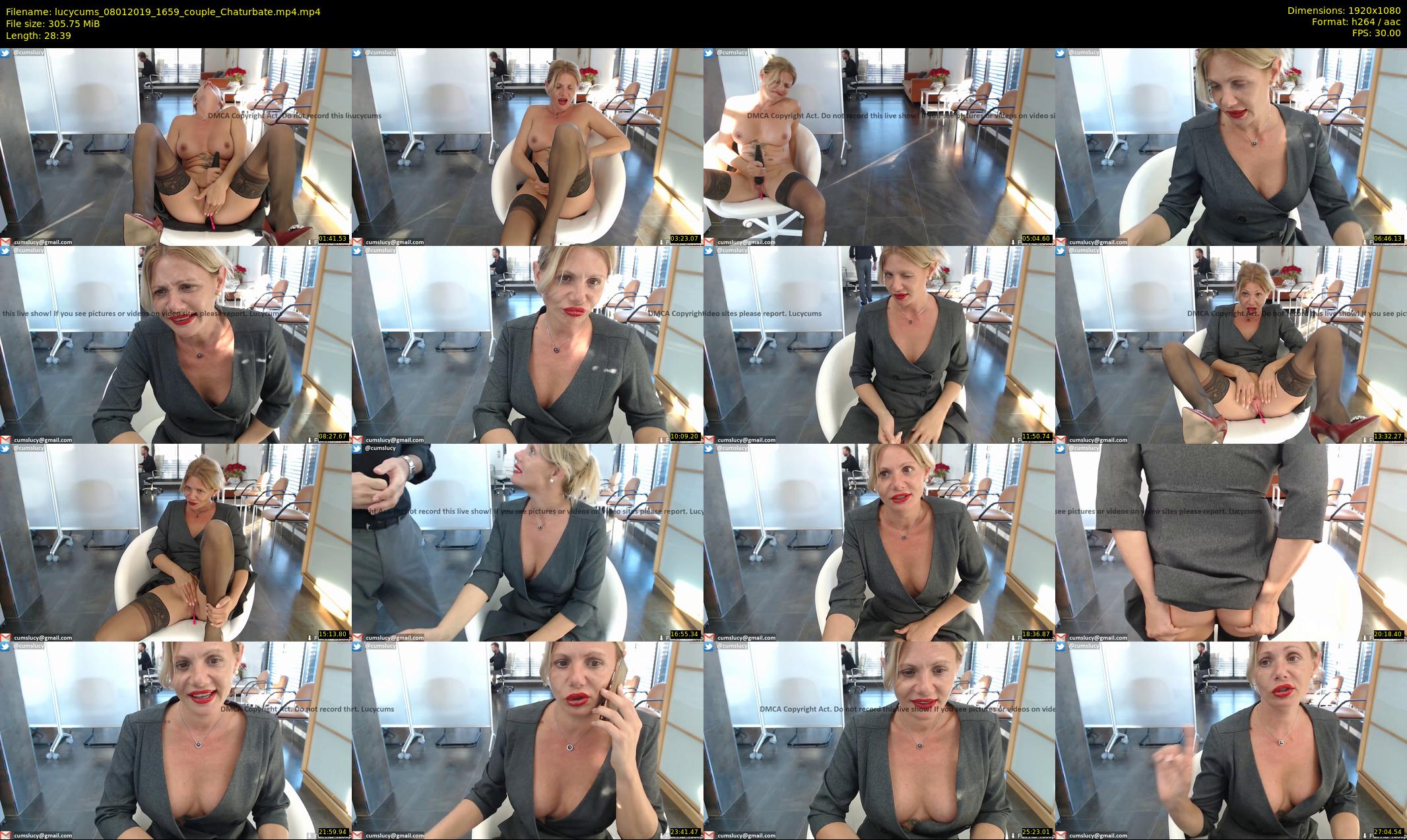 lucycums — 29 minute Chaturbate couple cam show recording, 1080p, Jan 8, 2019