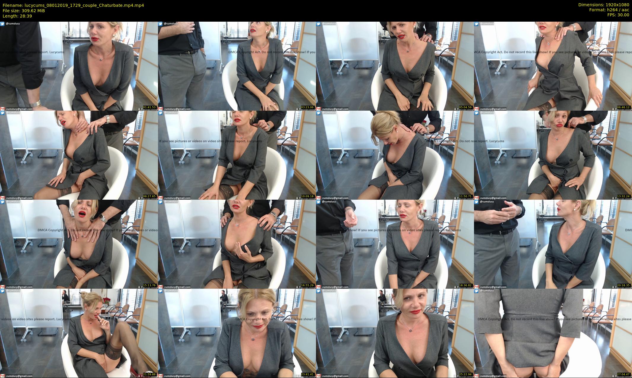 lucycums — 29 minute Chaturbate couple cam show recording, 1080p, Jan 8, 2019