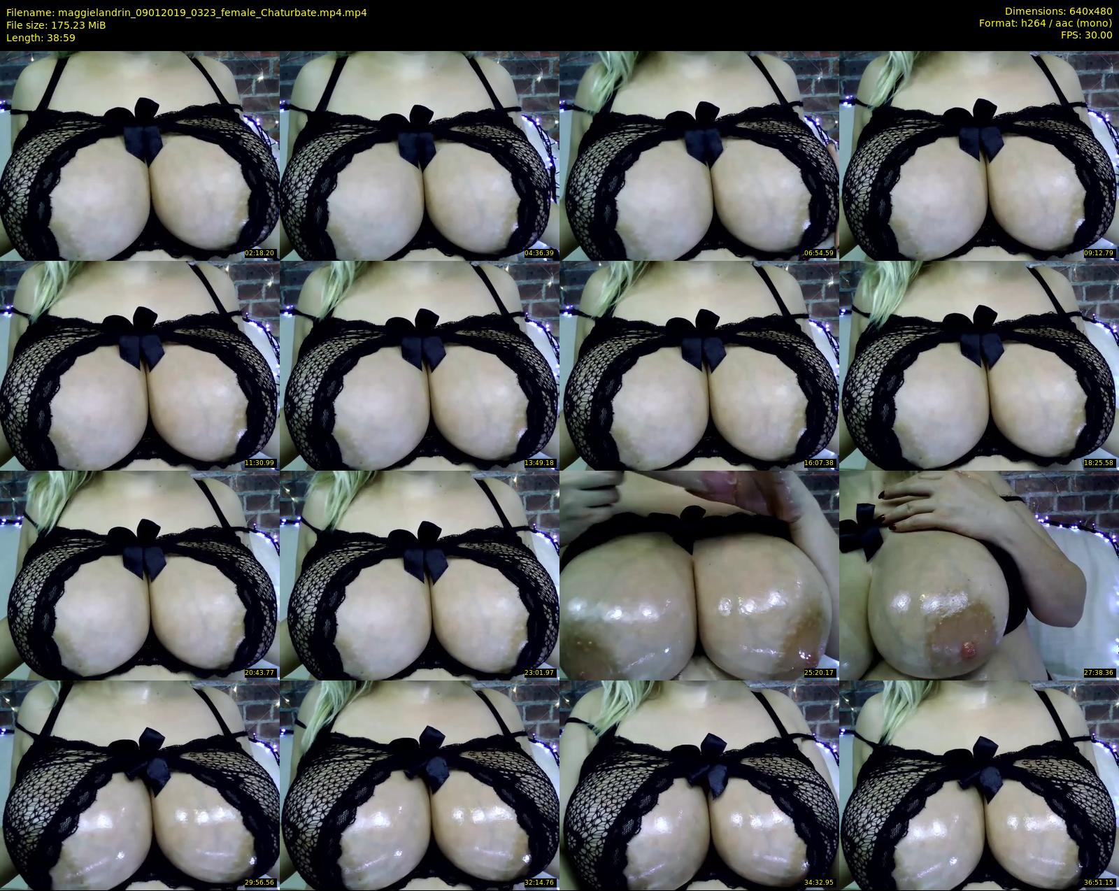 maggielandrin — 39 minute Chaturbate female cam show recording, 480p, Jan 9, 2019
