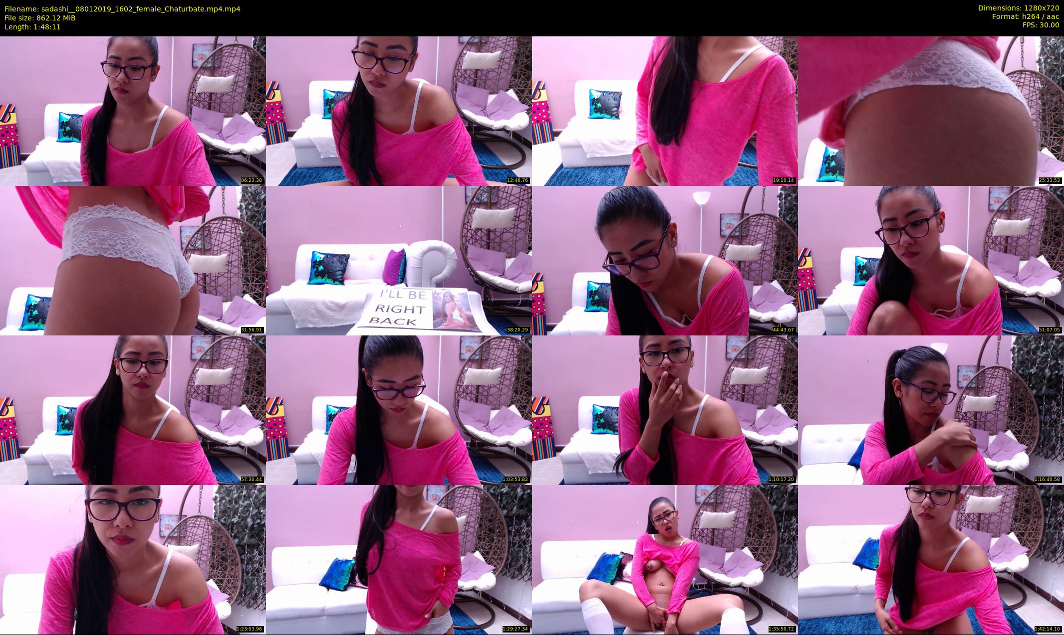 sadashi_ — 109 minute Chaturbate female cam show recording, 720p, Jan 8, 2019