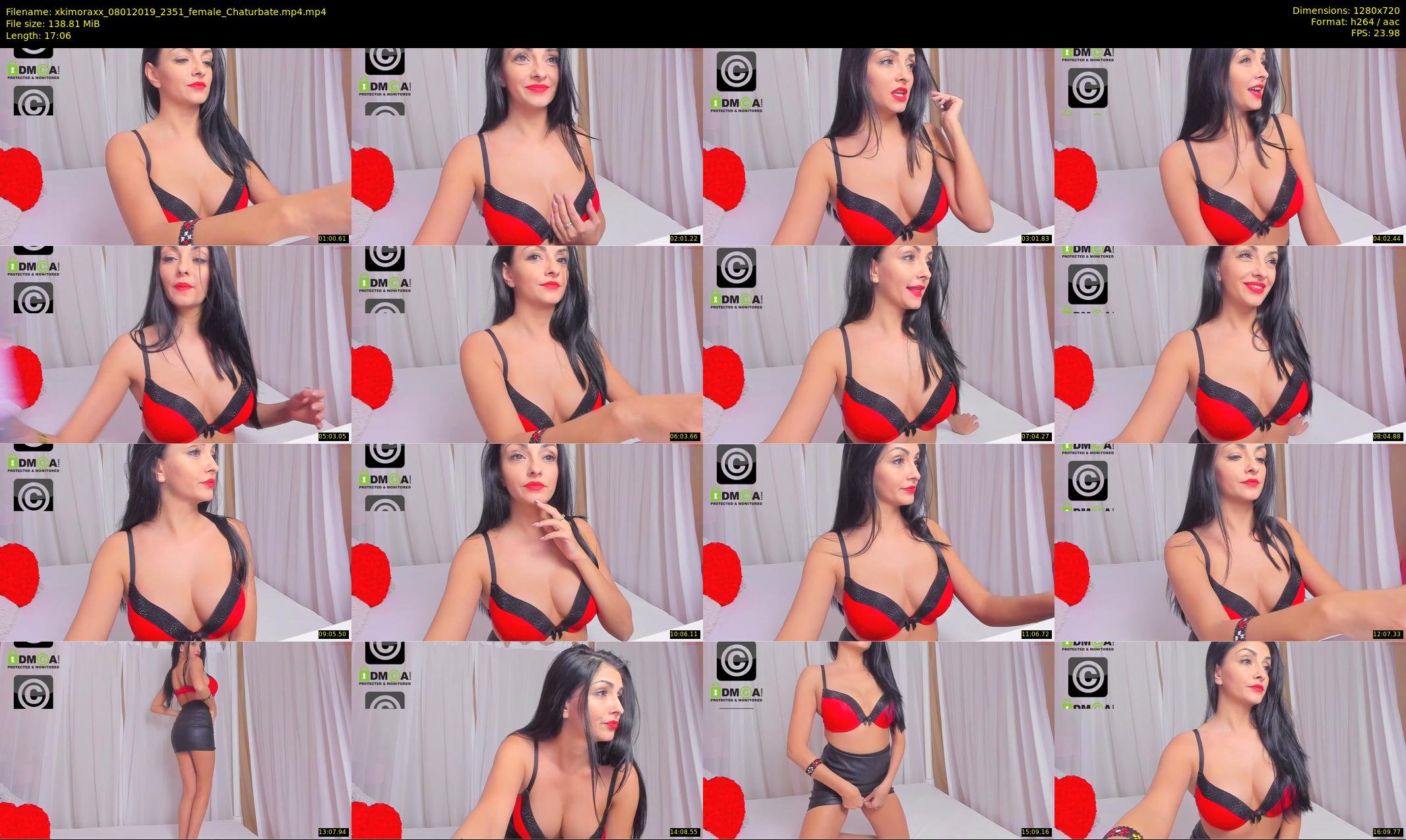 xkimoraxx — 18 minute Chaturbate female cam show recording, 720p, Jan 8, 2019