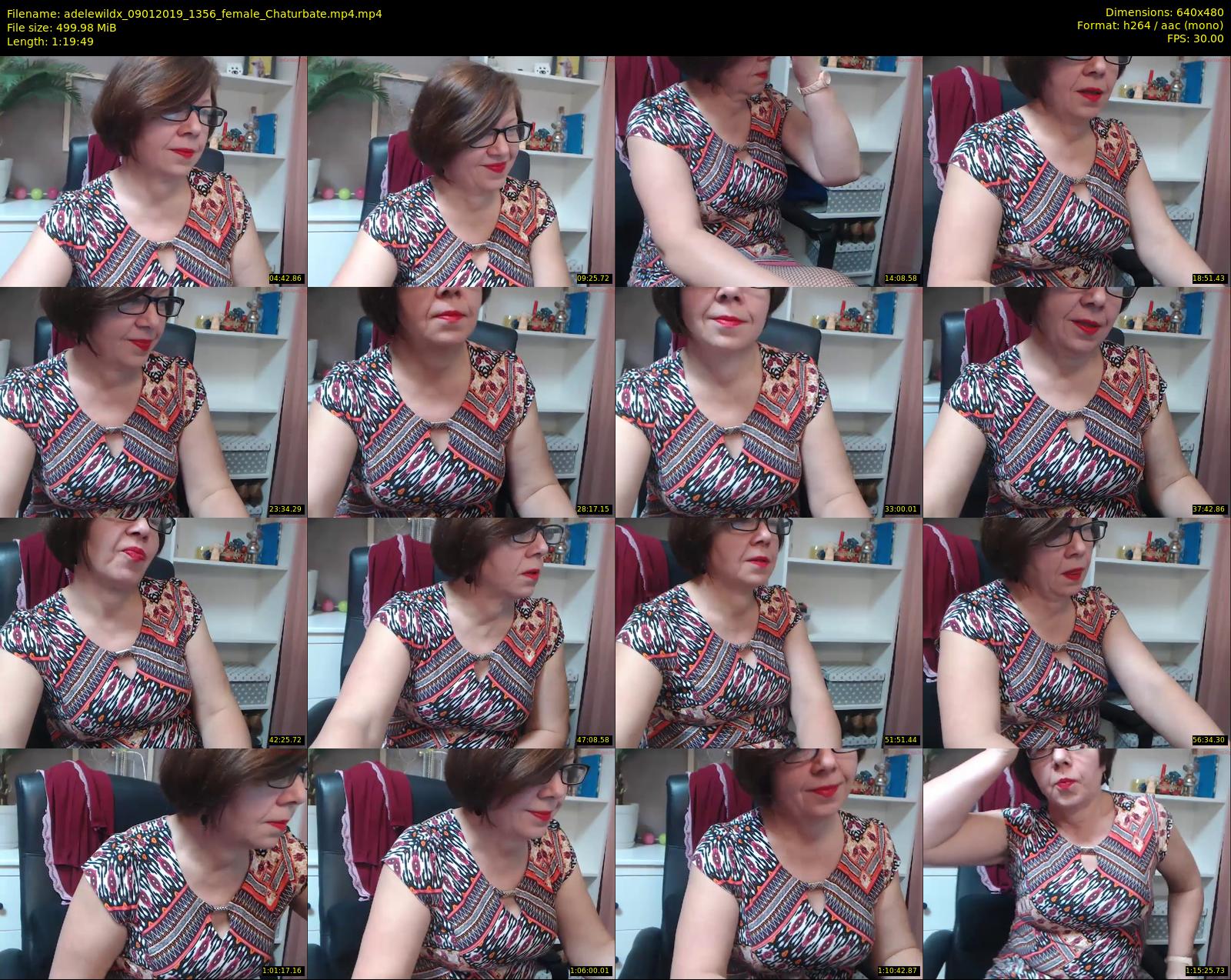 adelewildx — 80 minute Chaturbate female cam show recording, 480p, Jan 9, 2019