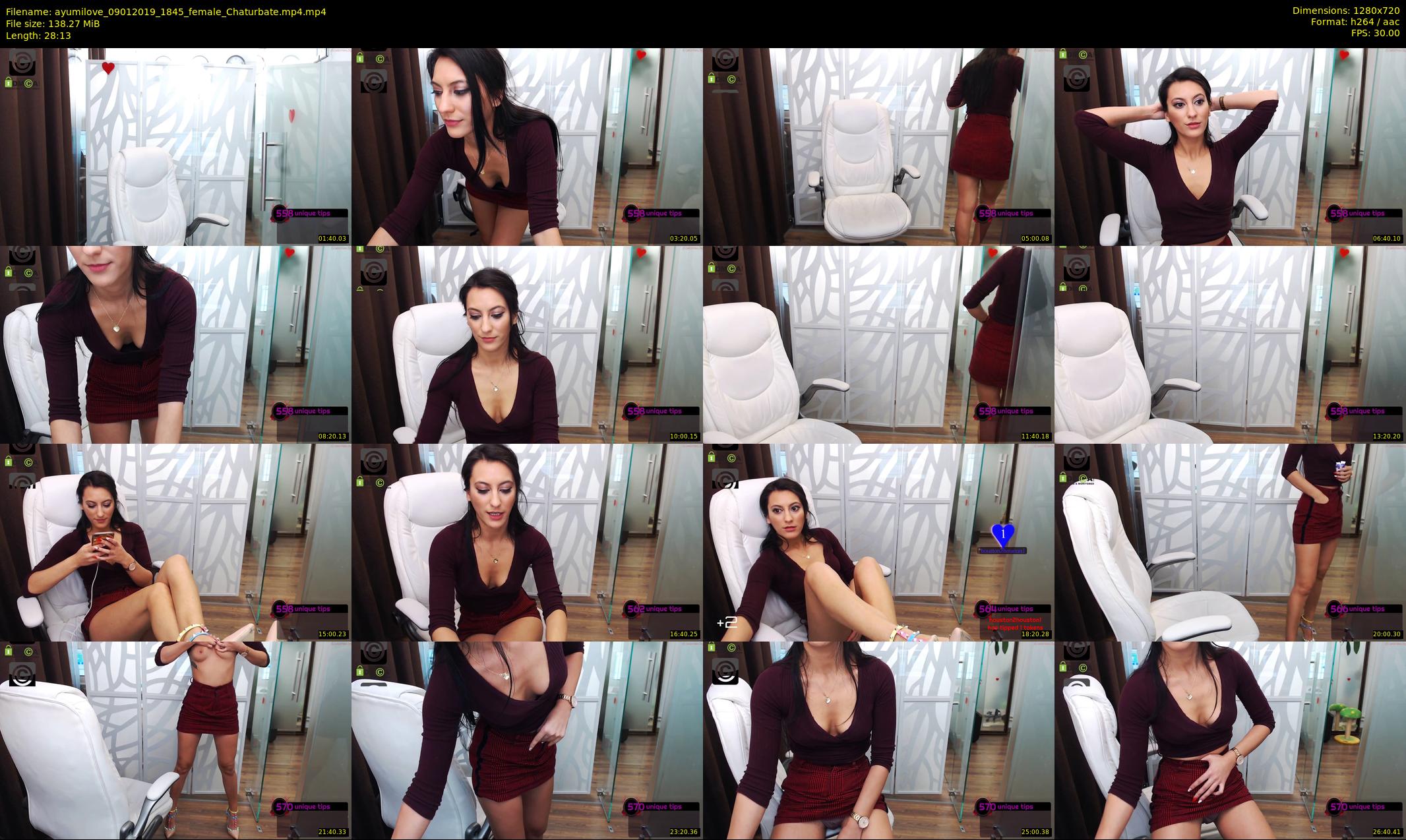 ayumilove — 29 minute Chaturbate female cam show recording, 720p, Jan 9, 2019