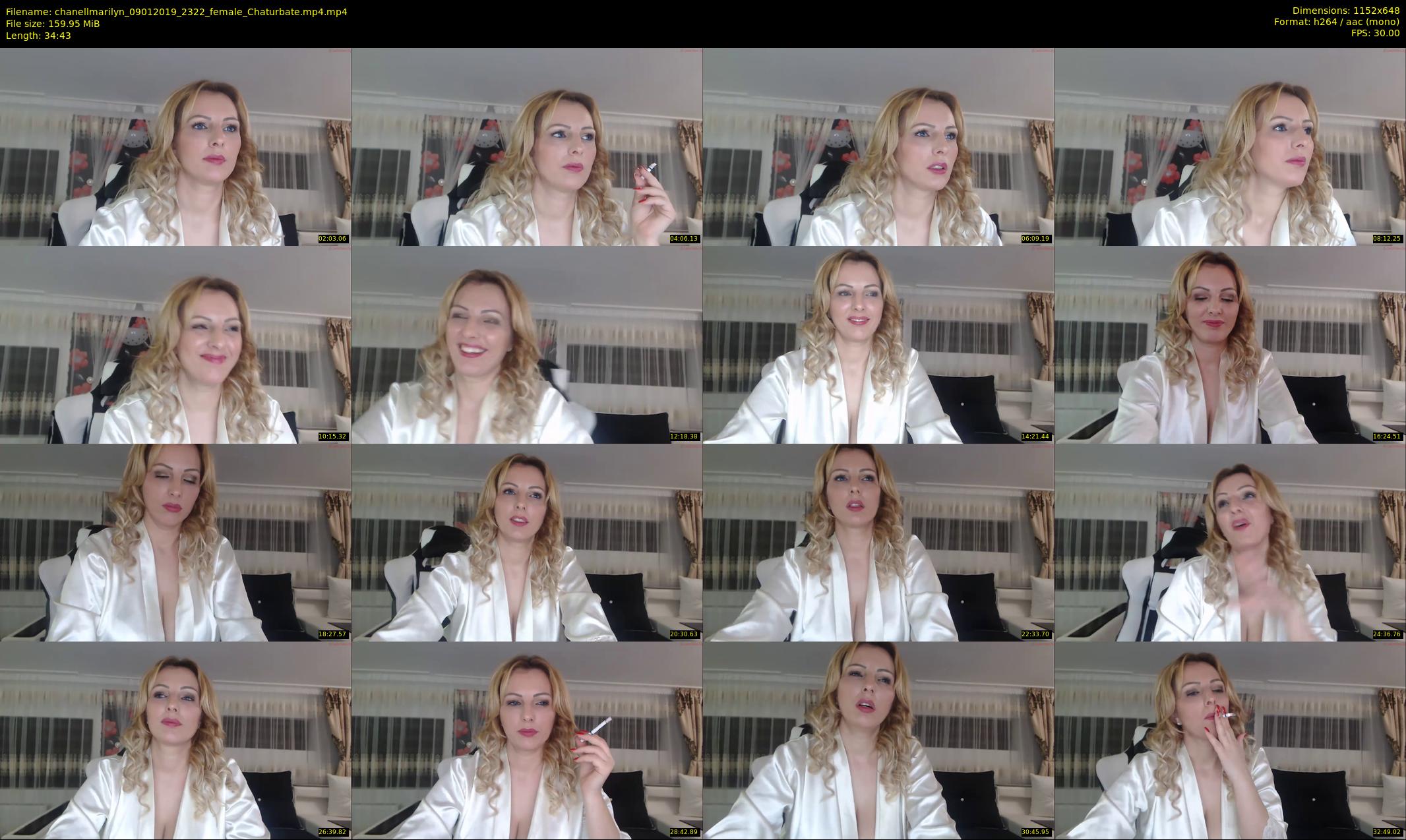 chanellmarilyn — 35 minute Chaturbate female cam show recording, 480p, Jan 9, 2019
