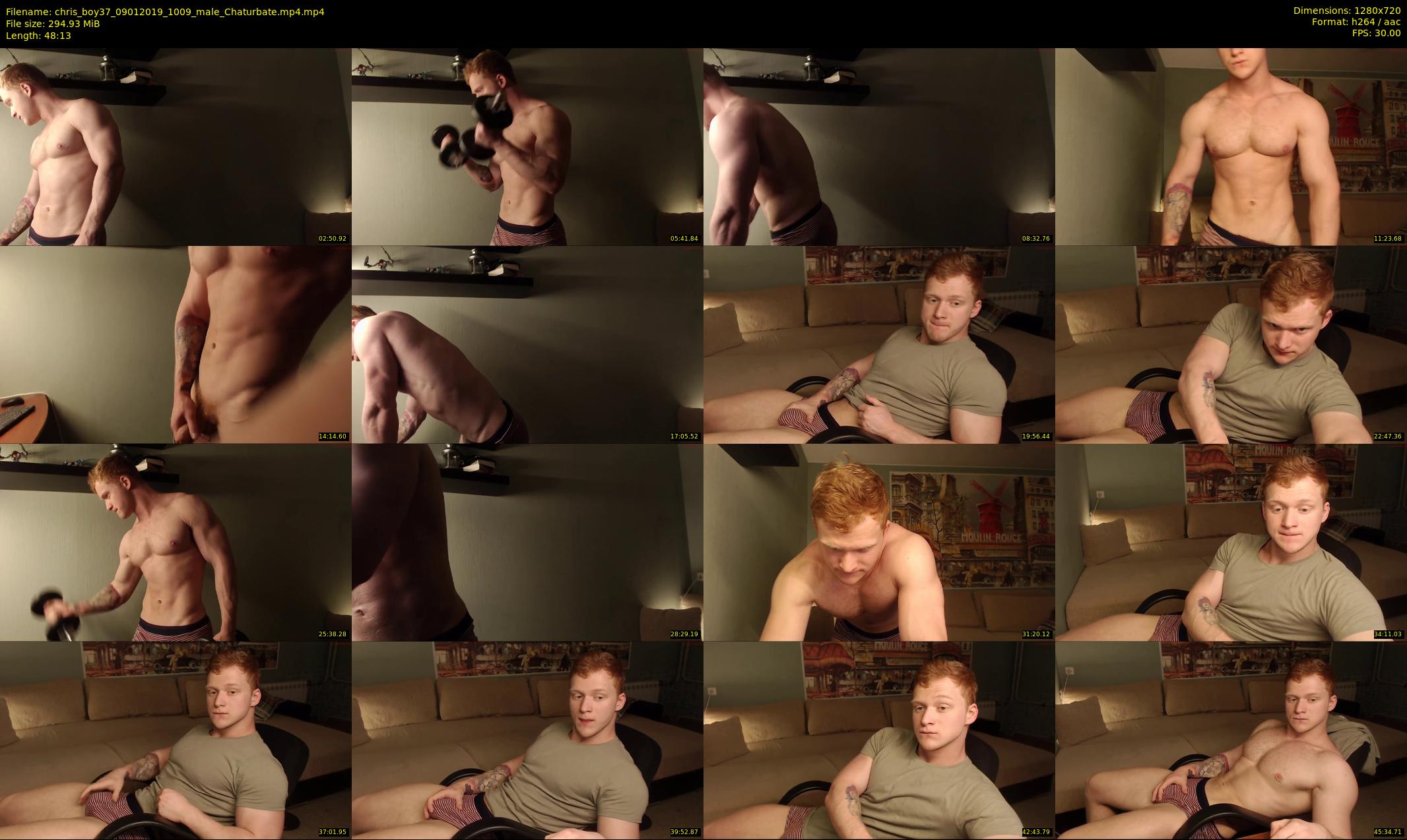 chris_boy37 — 49 minute Chaturbate male cam show recording, 720p, Jan 9, 2019