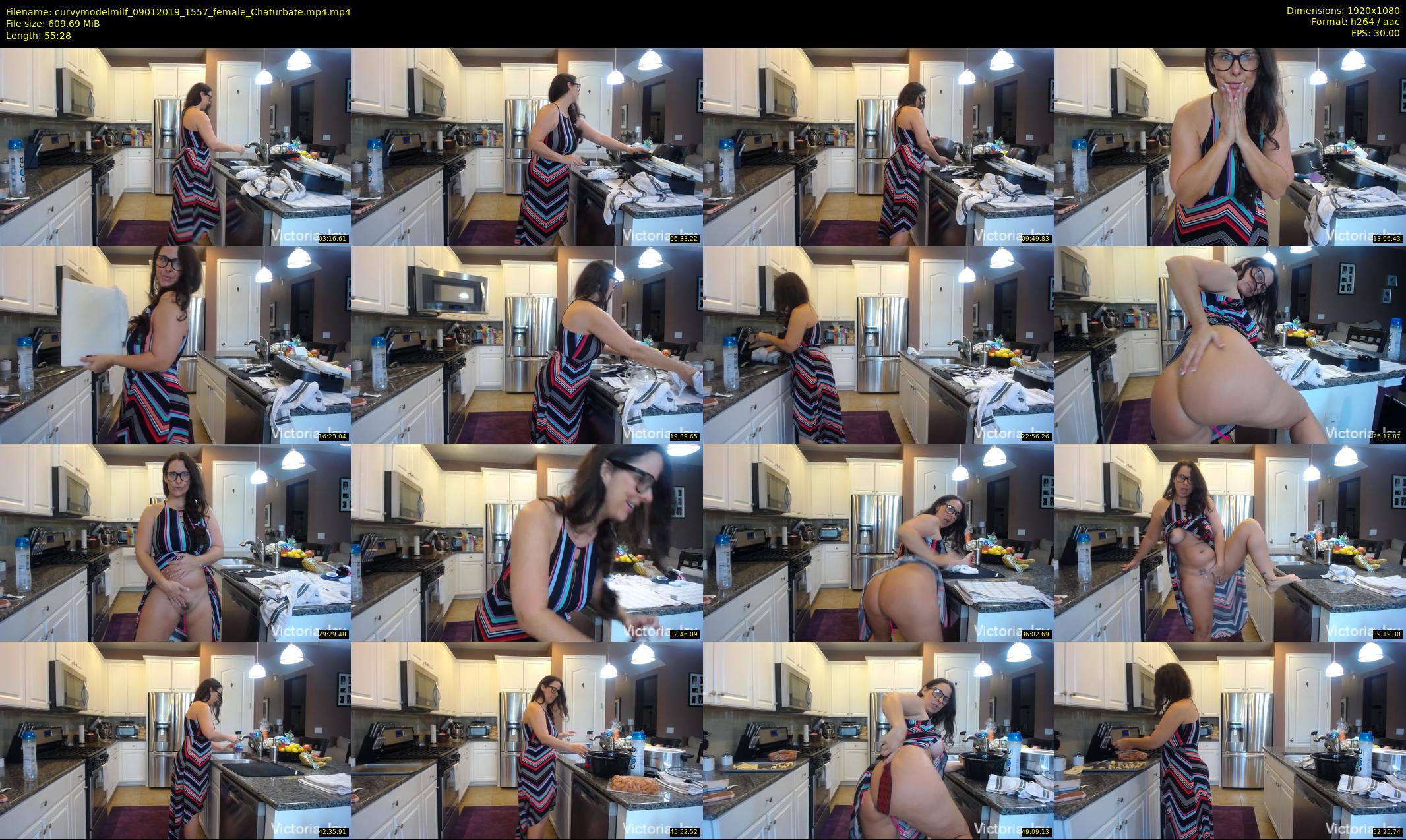 curvymodelmilf — 56 minute Chaturbate female cam show recording, 1080p, Jan 9, 2019