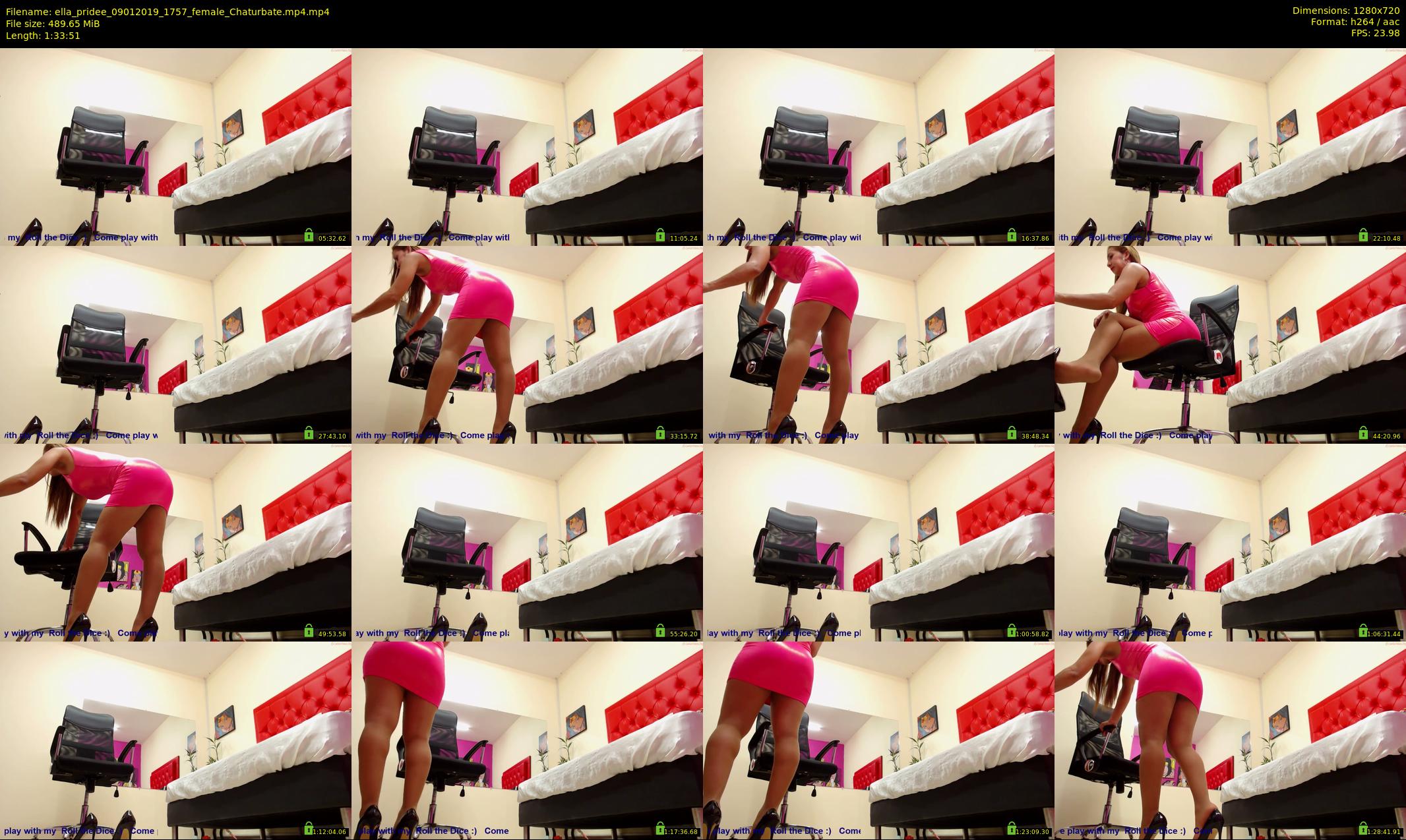 ella_pridee — 94 minute Chaturbate female cam show recording, 720p, Jan 9, 2019