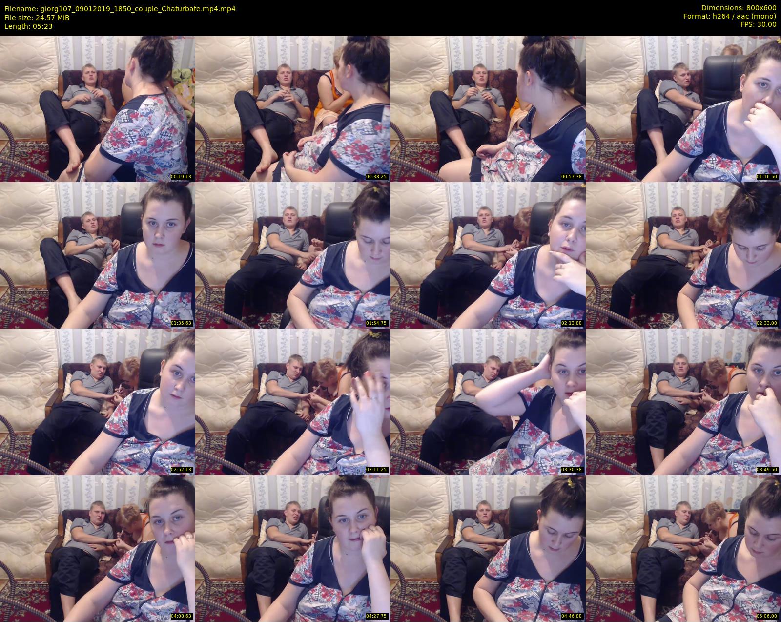 giorg107 — 6 minute Chaturbate couple cam show recording, 480p, Jan 9, 2019
