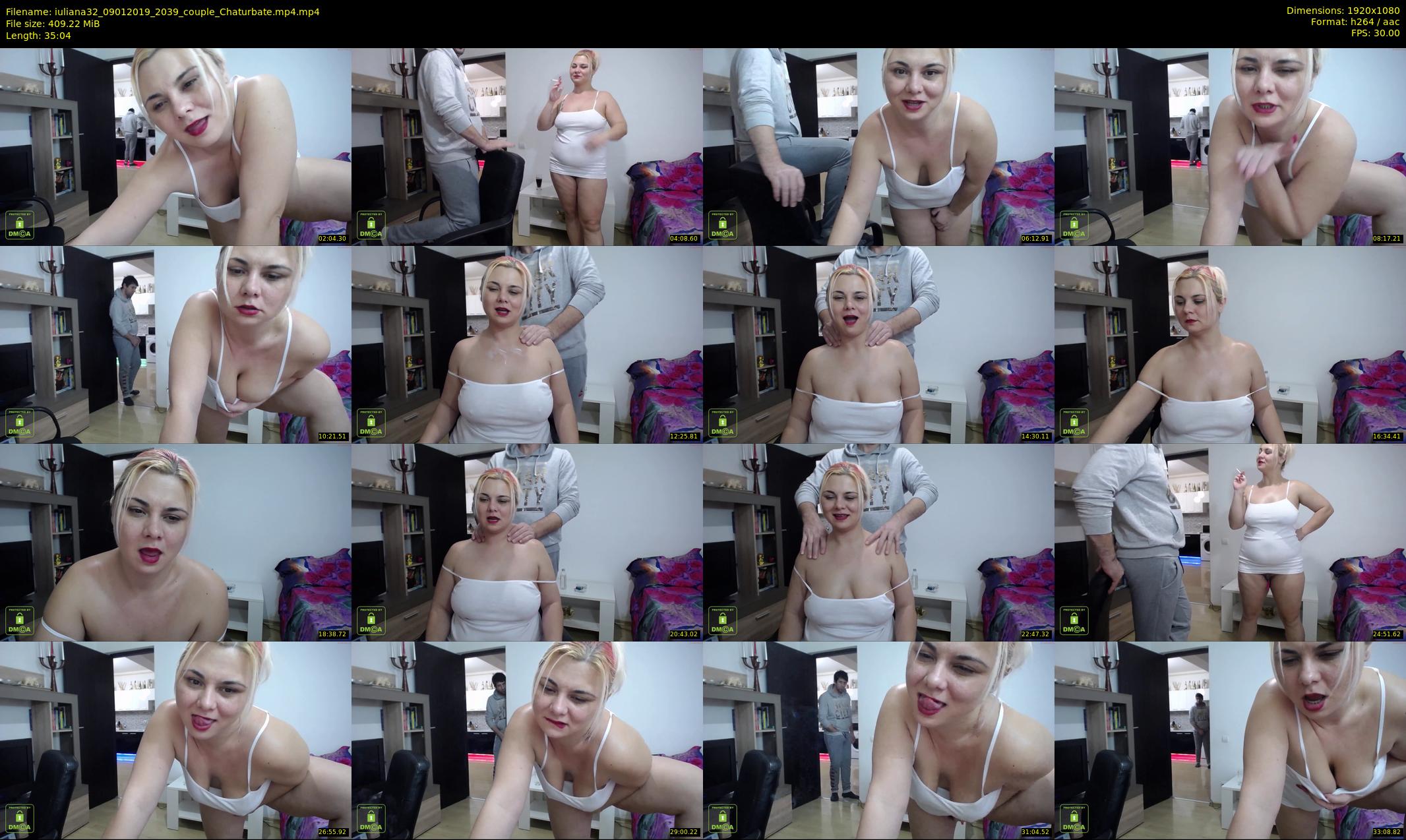 iuliana32 — 36 minute Chaturbate couple cam show recording, 1080p, Jan 9, 2019