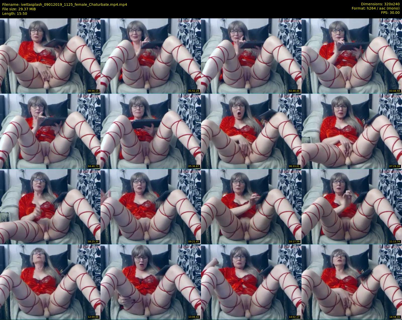 ivettasplash — 16 minute Chaturbate female cam show recording, SD, Jan 9, 2019