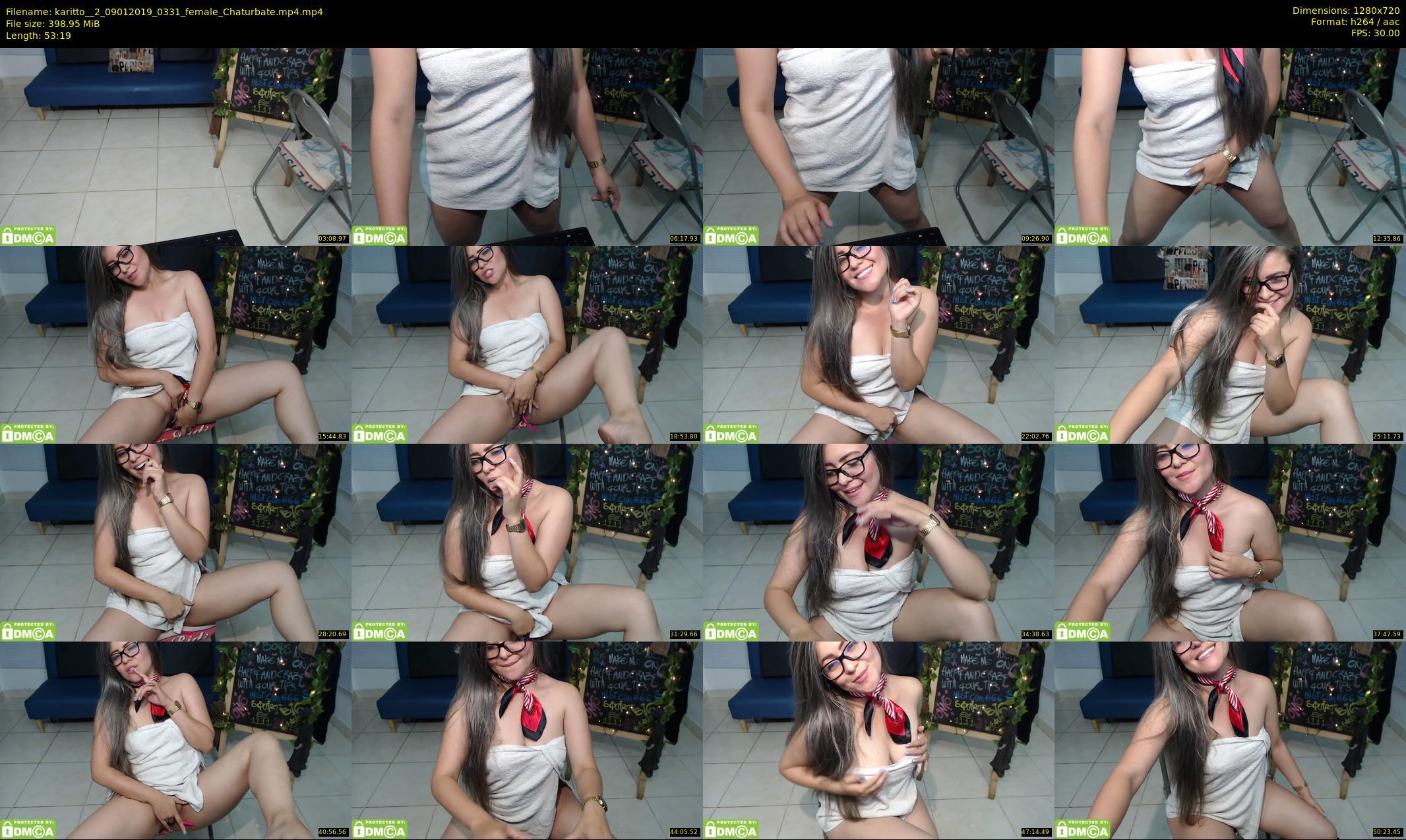 karitto__2 — 54 minute Chaturbate female cam show recording, 720p, Jan 9, 2019