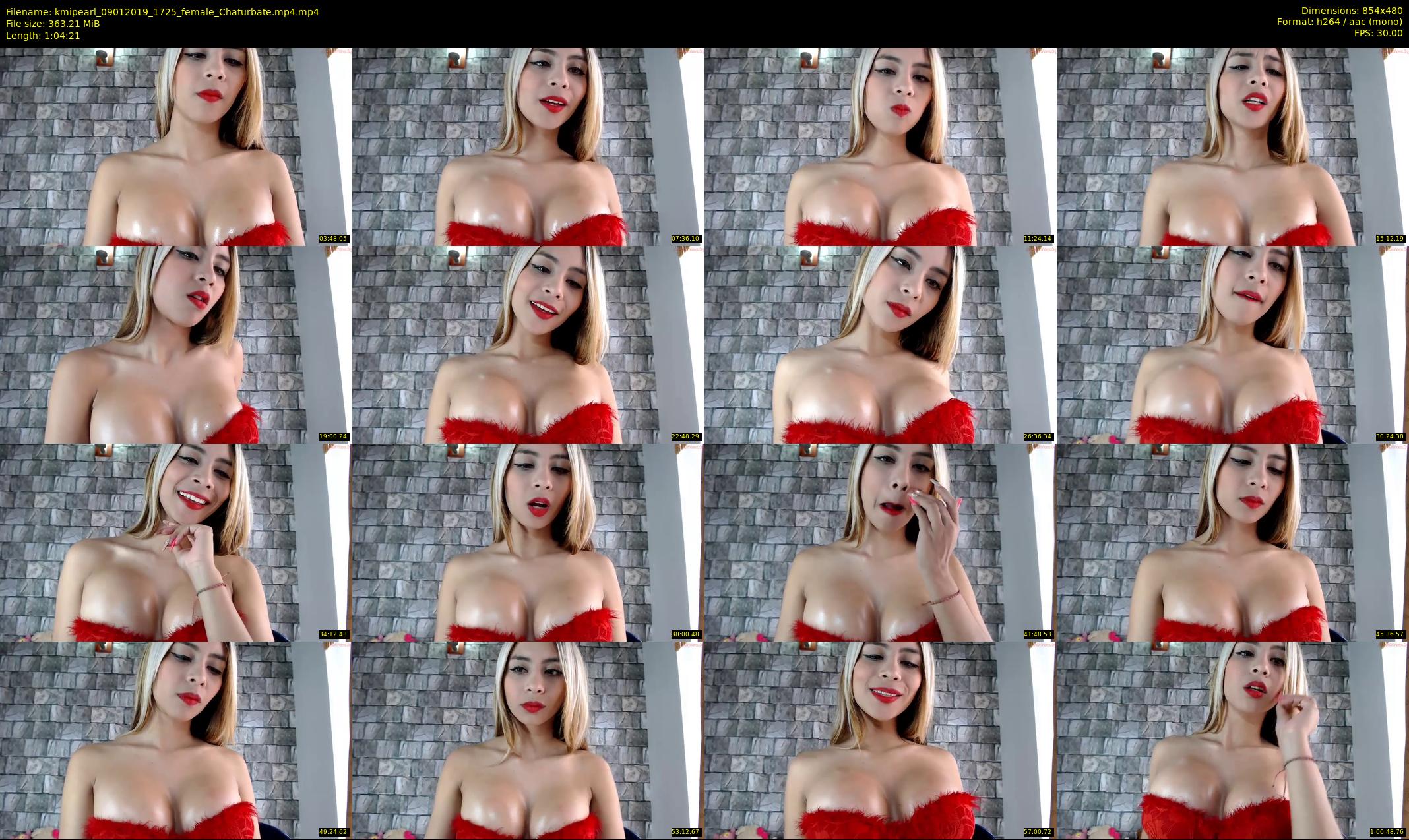 kmipearl — 65 minute Chaturbate female cam show recording, 480p, Jan 9, 2019