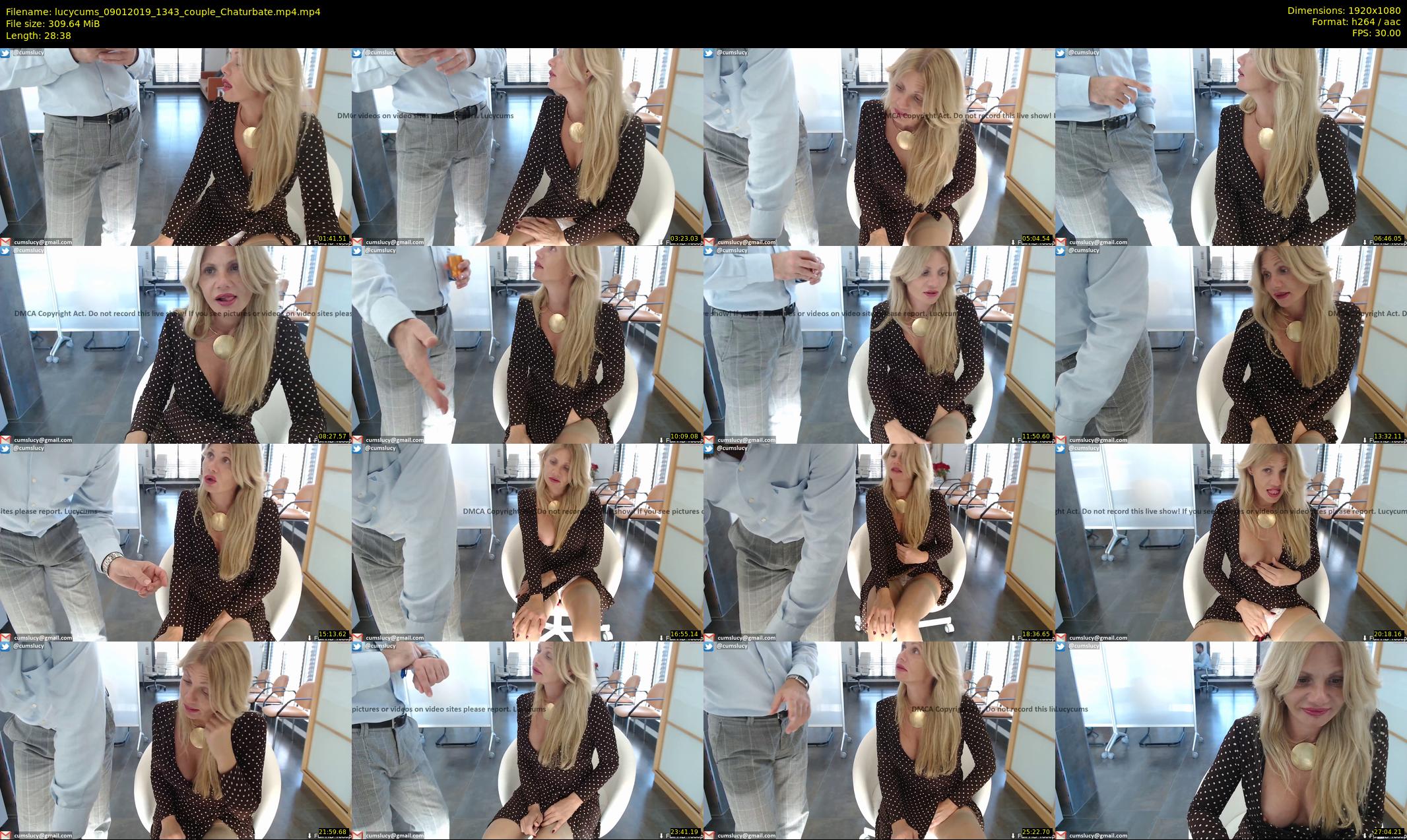 lucycums — 29 minute Chaturbate couple cam show recording, 1080p, Jan 9, 2019