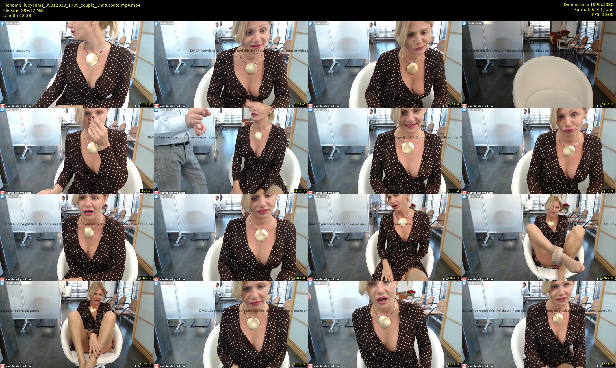 lucycums — 29 minute Chaturbate couple cam show recording, 1080p, Jan 9, 2019
