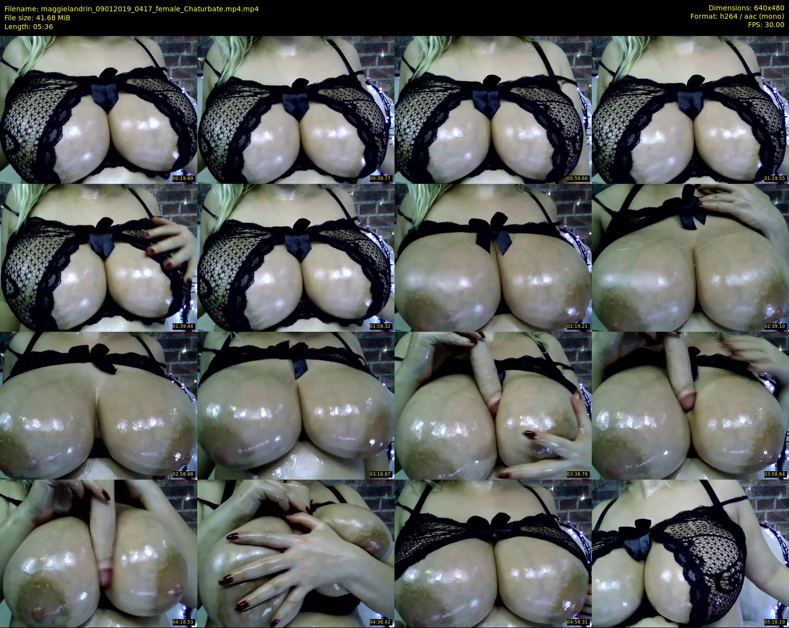 maggielandrin — 6 minute Chaturbate female cam show recording, 480p, Jan 9, 2019