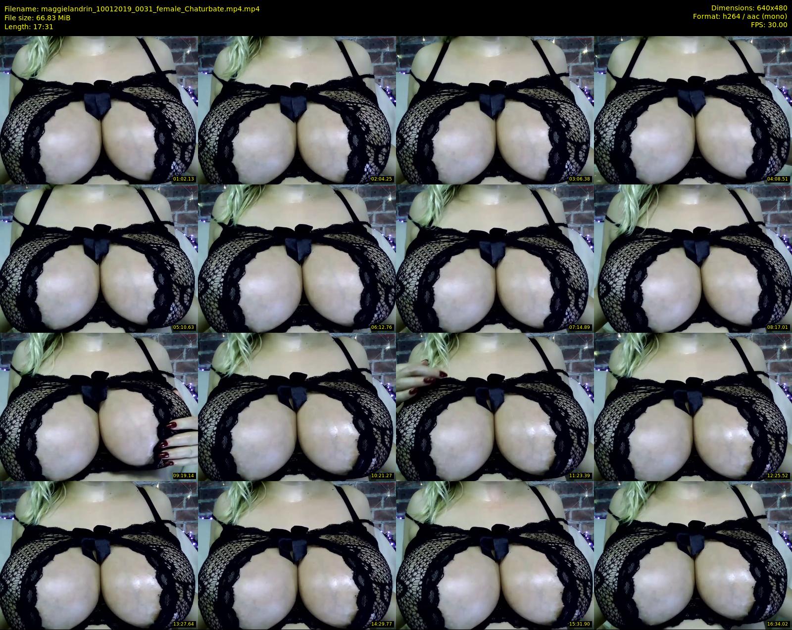 maggielandrin — 18 minute Chaturbate female cam show recording, 480p, Jan 10, 2019
